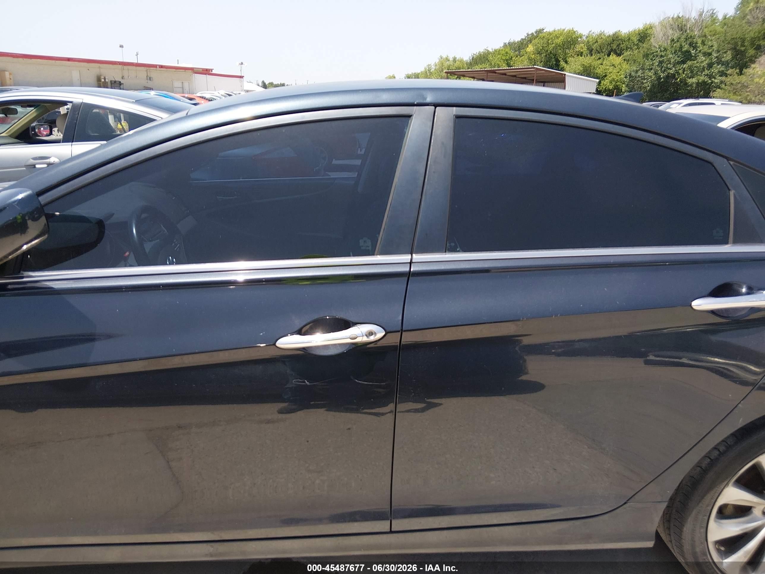2012 Hyundai Sonata Se Black vin: 5NPEC4AC9CH331003