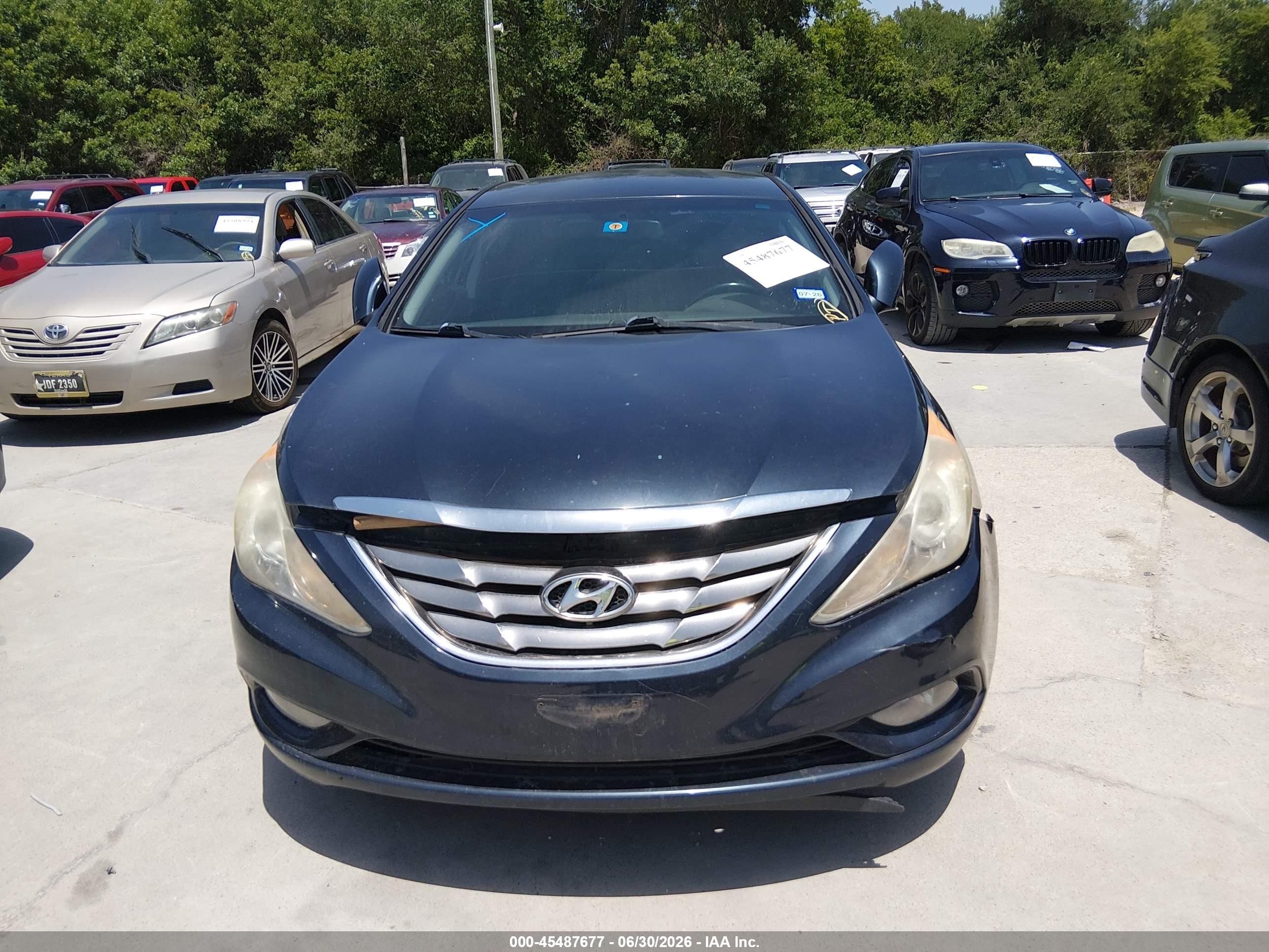 2012 Hyundai Sonata Se Black vin: 5NPEC4AC9CH331003