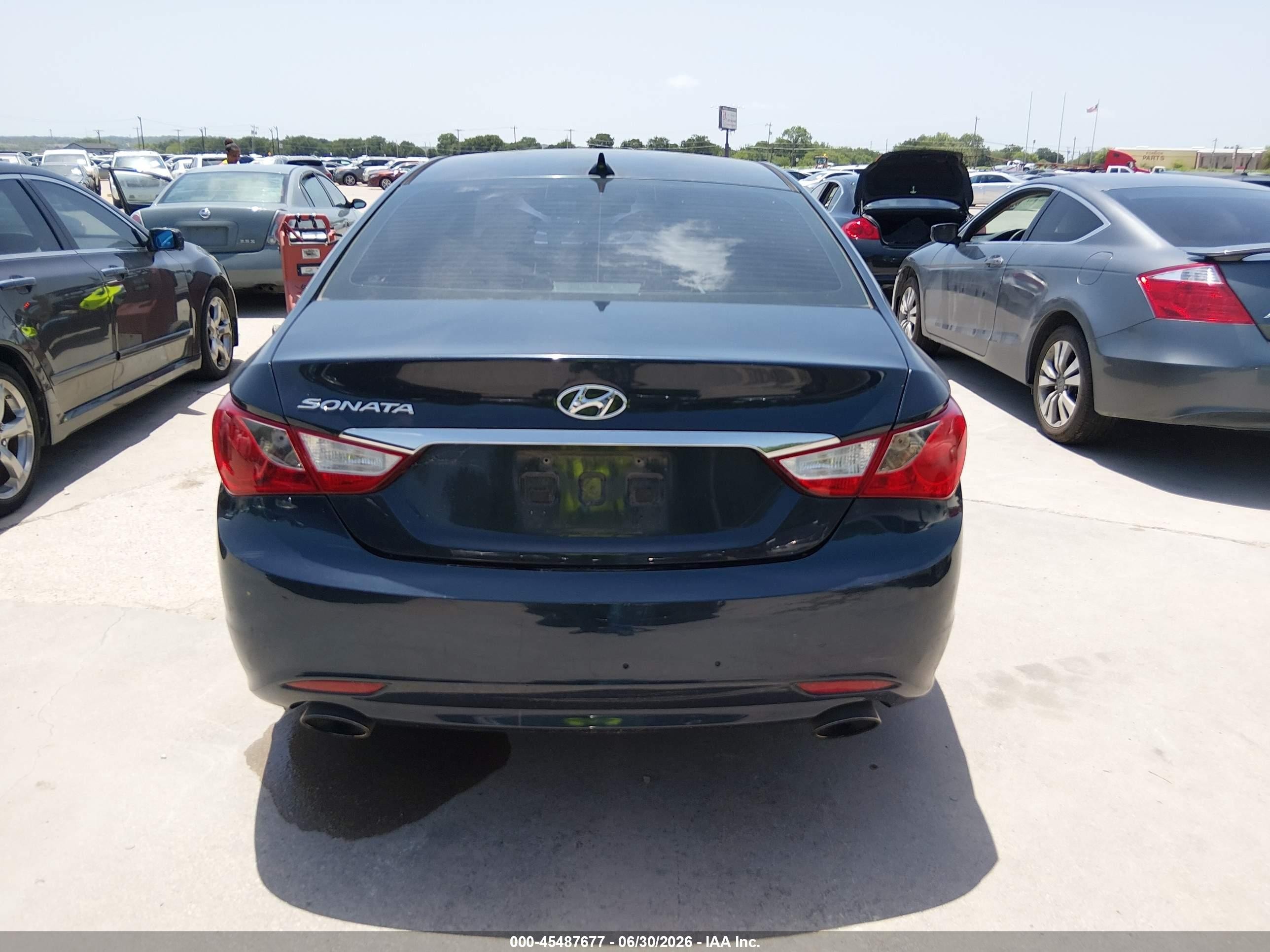 2012 Hyundai Sonata Se Black vin: 5NPEC4AC9CH331003