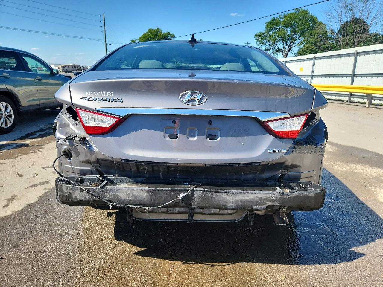 2012 Hyundai Sonata Limited Gray vin: 5NPEC4AC9CH336573