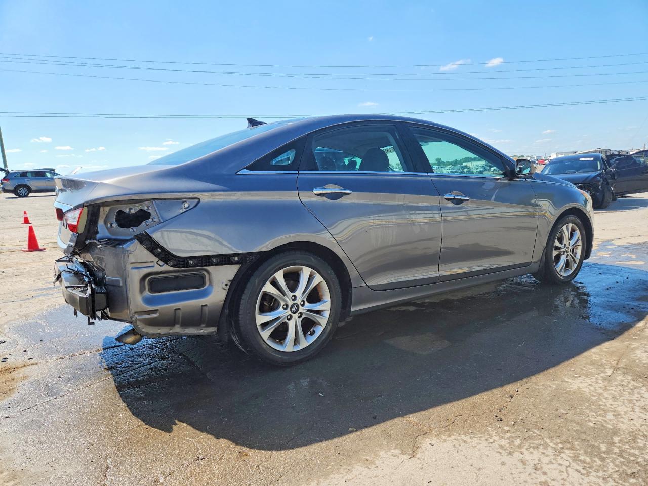 2012 Hyundai Sonata Limited Gray vin: 5NPEC4AC9CH336573