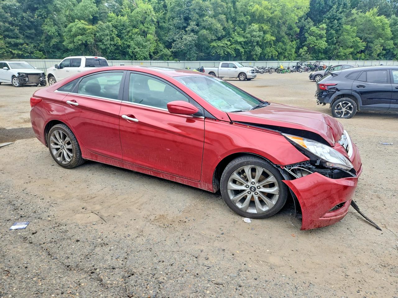 2012 Hyundai Sonata Se Red vin: 5NPEC4AC9CH348562