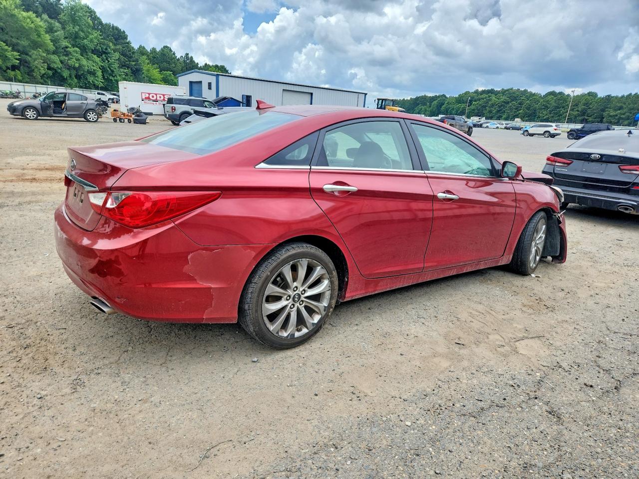 2012 Hyundai Sonata Se Red vin: 5NPEC4AC9CH348562