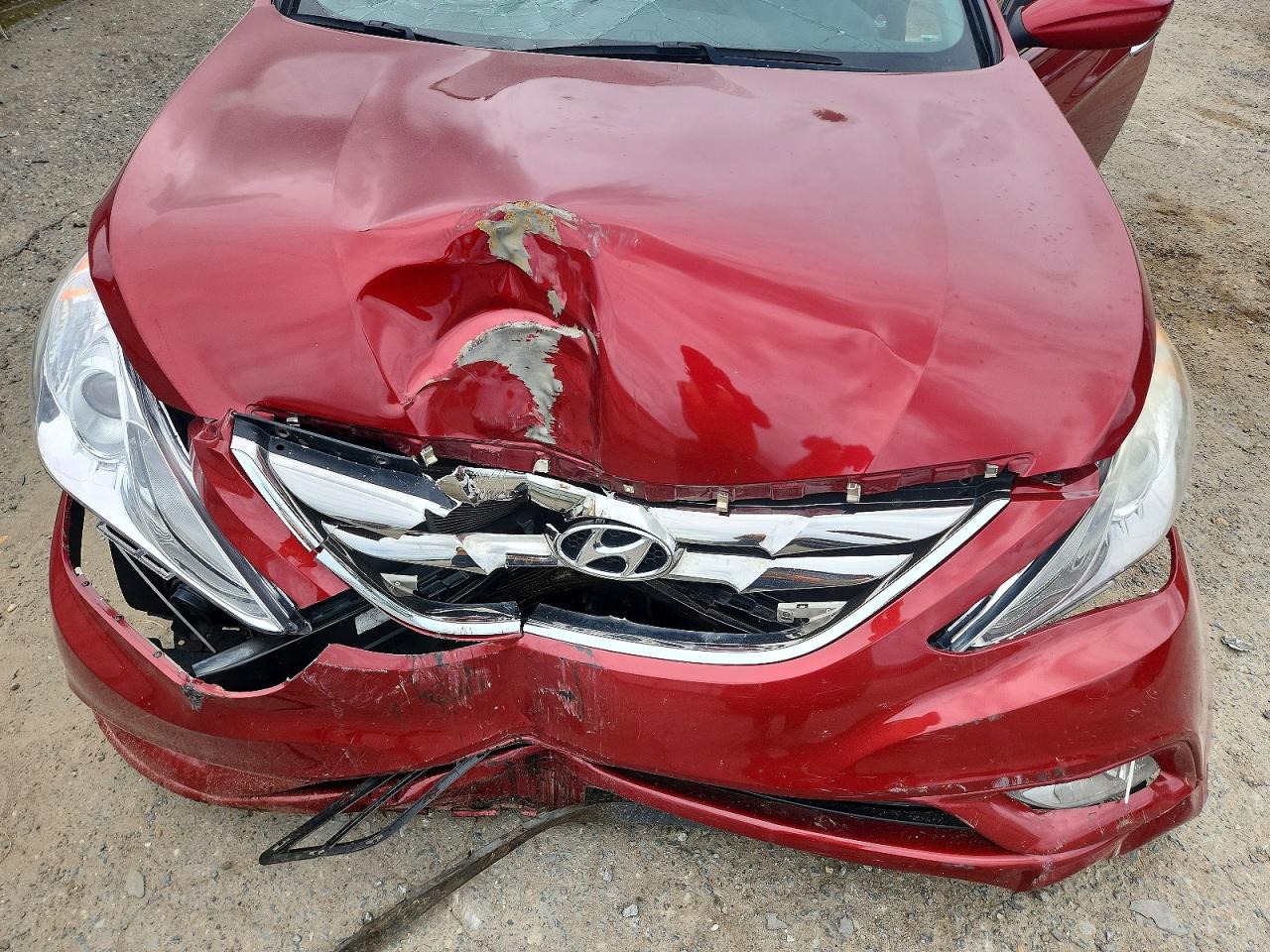 2012 Hyundai Sonata Se Red vin: 5NPEC4AC9CH348562