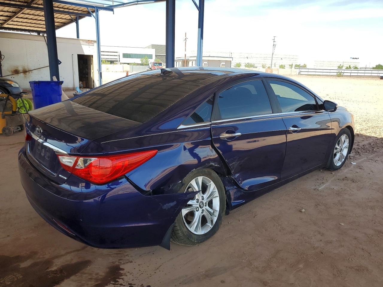2012 Hyundai Sonata Limited Blue vin: 5NPEC4AC9CH363093