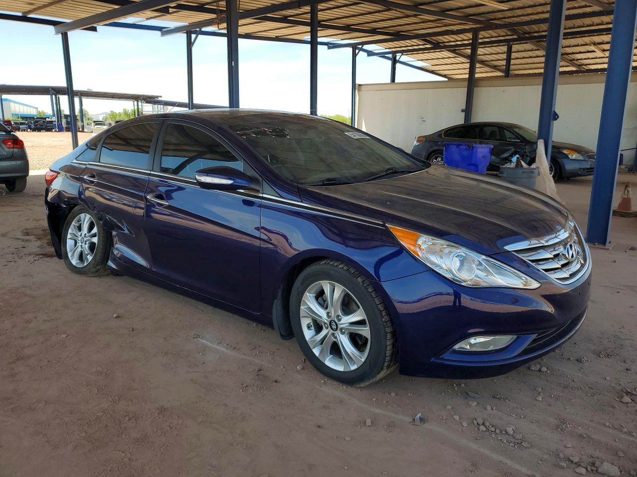 2012 Hyundai Sonata Limited Blue vin: 5NPEC4AC9CH363093