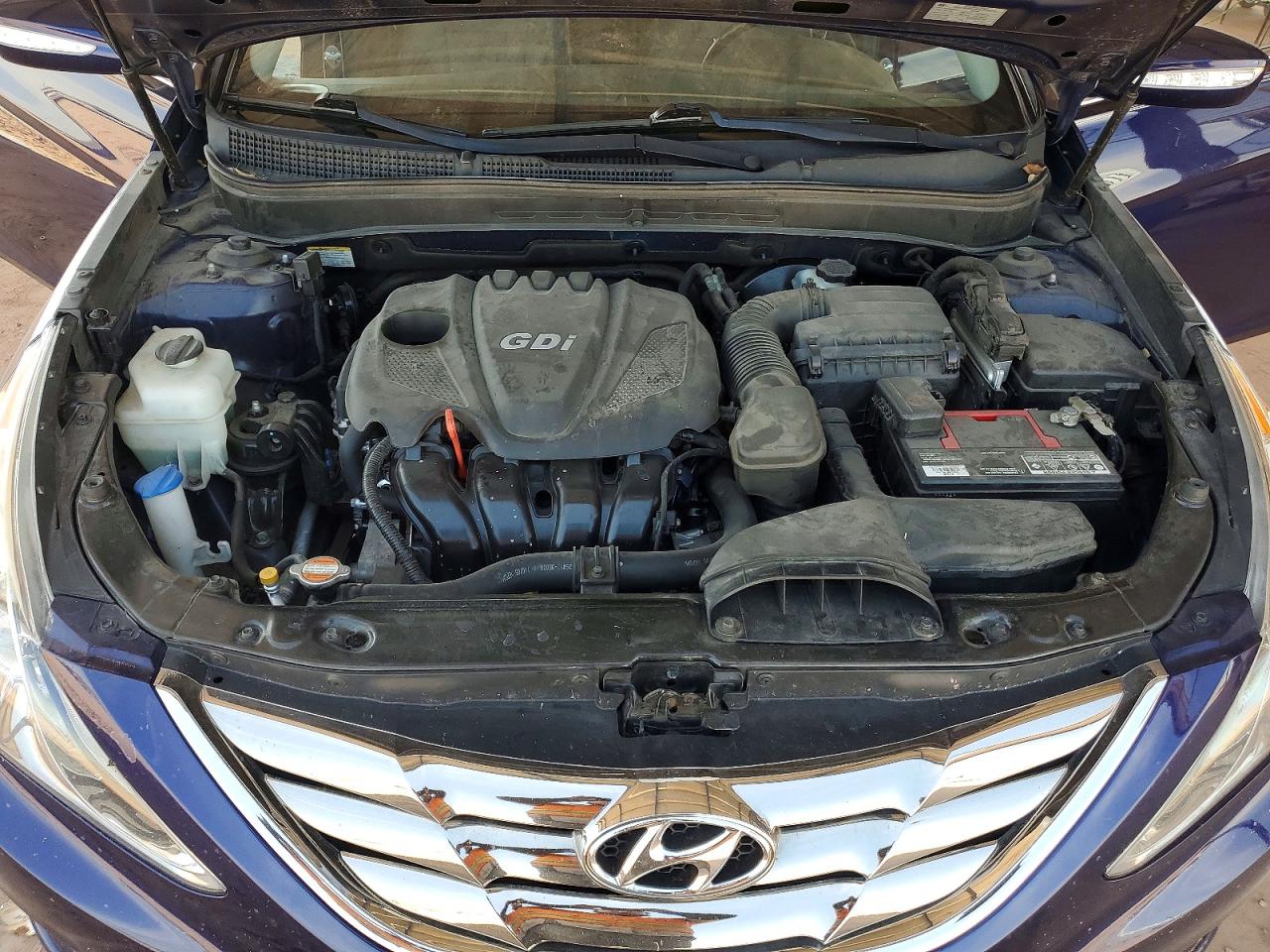 2012 Hyundai Sonata Limited Blue vin: 5NPEC4AC9CH363093