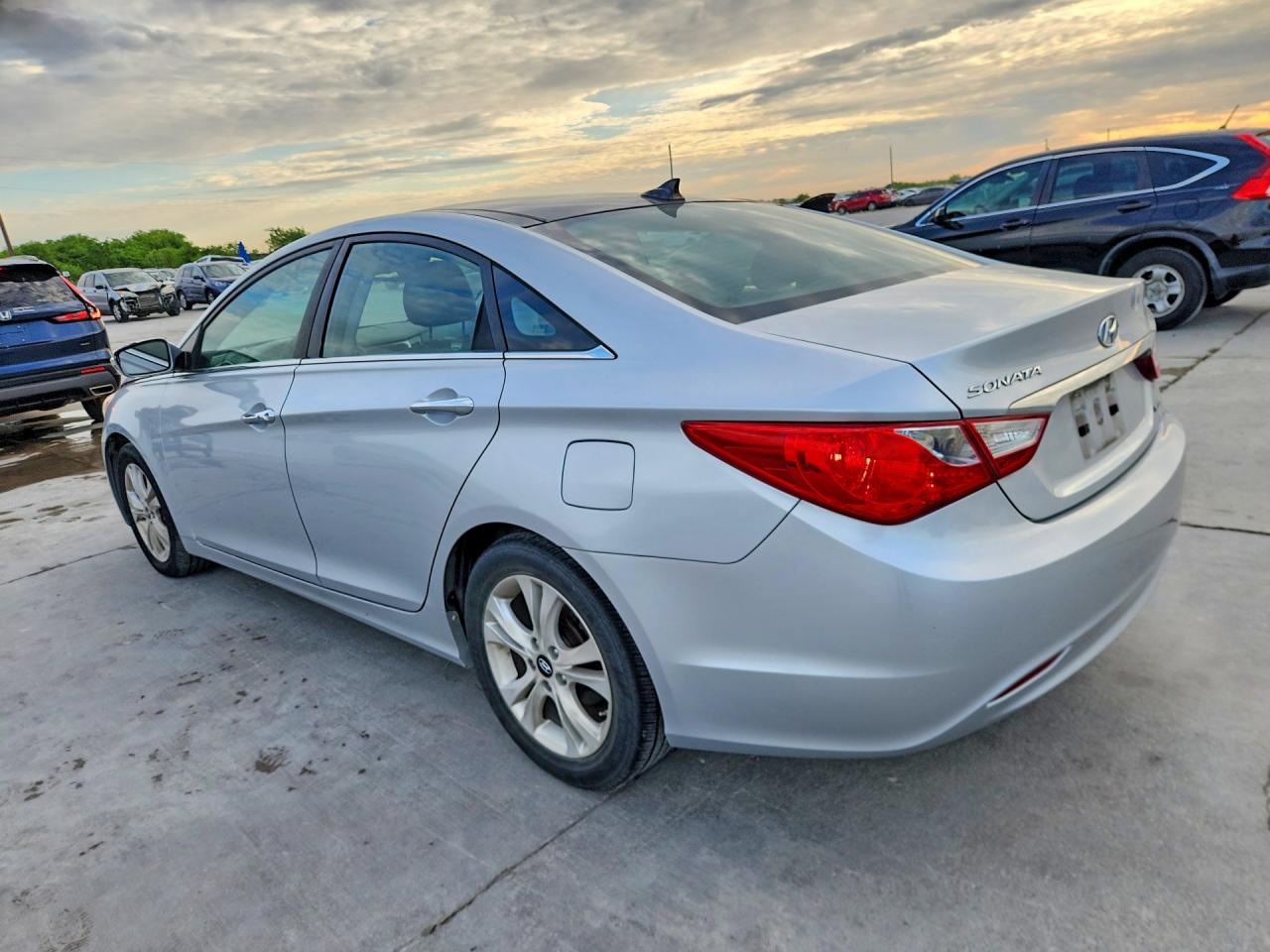 2012 Hyundai Sonata Limited Silver vin: 5NPEC4AC9CH365880