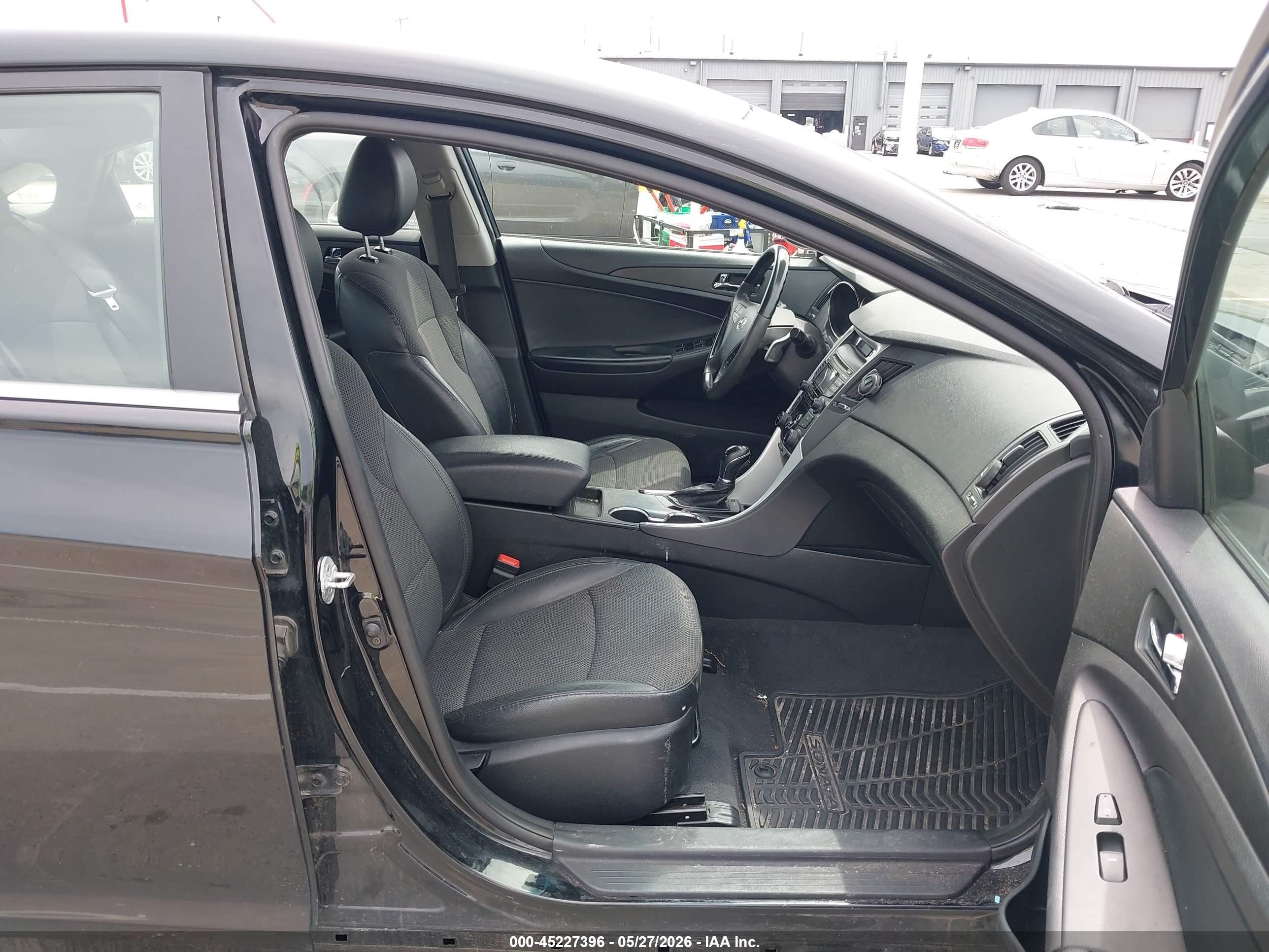 2012 Hyundai Sonata Se Black vin: 5NPEC4AC9CH370111
