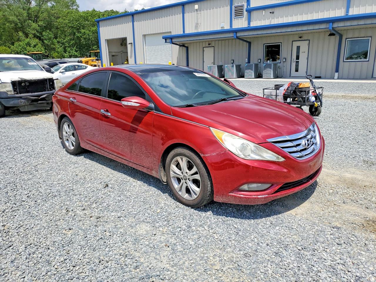 2012 Hyundai Sonata Limited Maroon vin: 5NPEC4AC9CH373221