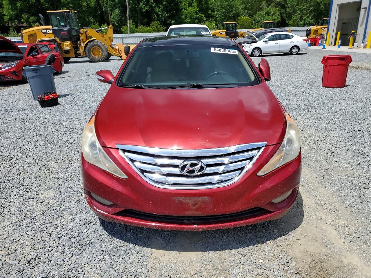 2012 Hyundai Sonata Limited Maroon vin: 5NPEC4AC9CH373221