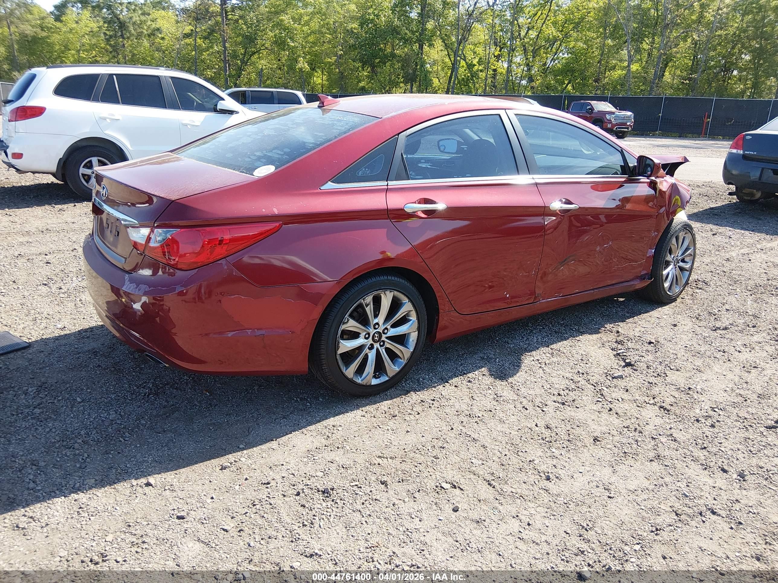 2012 Hyundai Sonata Se Red vin: 5NPEC4AC9CH384736