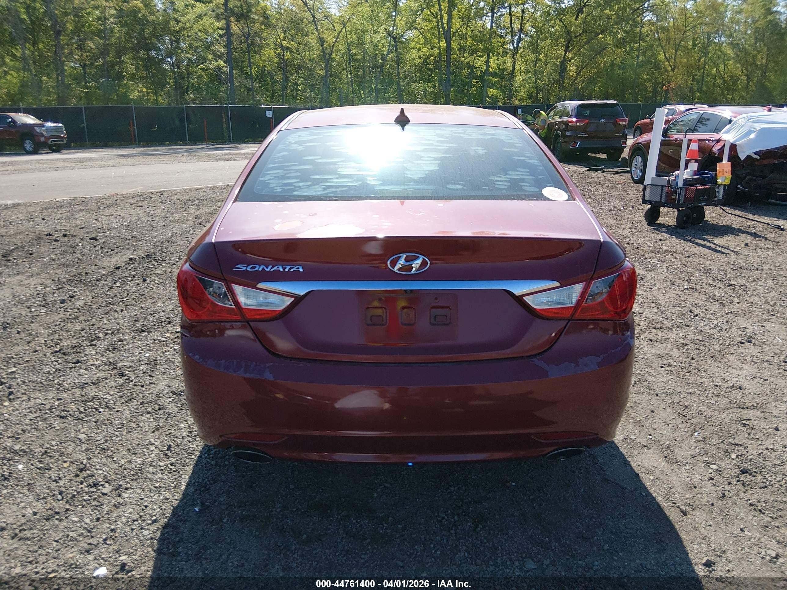 2012 Hyundai Sonata Se Red vin: 5NPEC4AC9CH384736