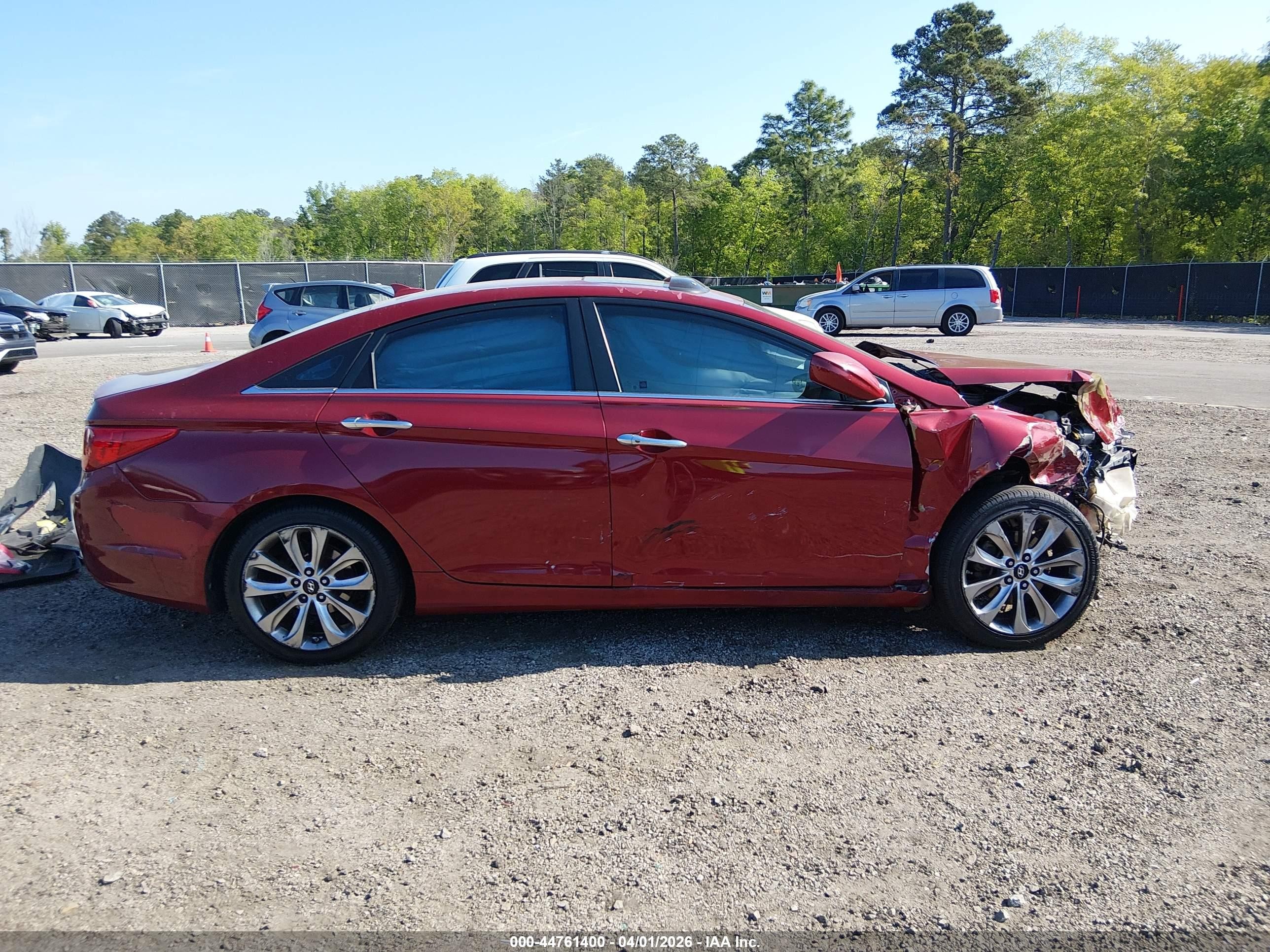 2012 Hyundai Sonata Se Red vin: 5NPEC4AC9CH384736
