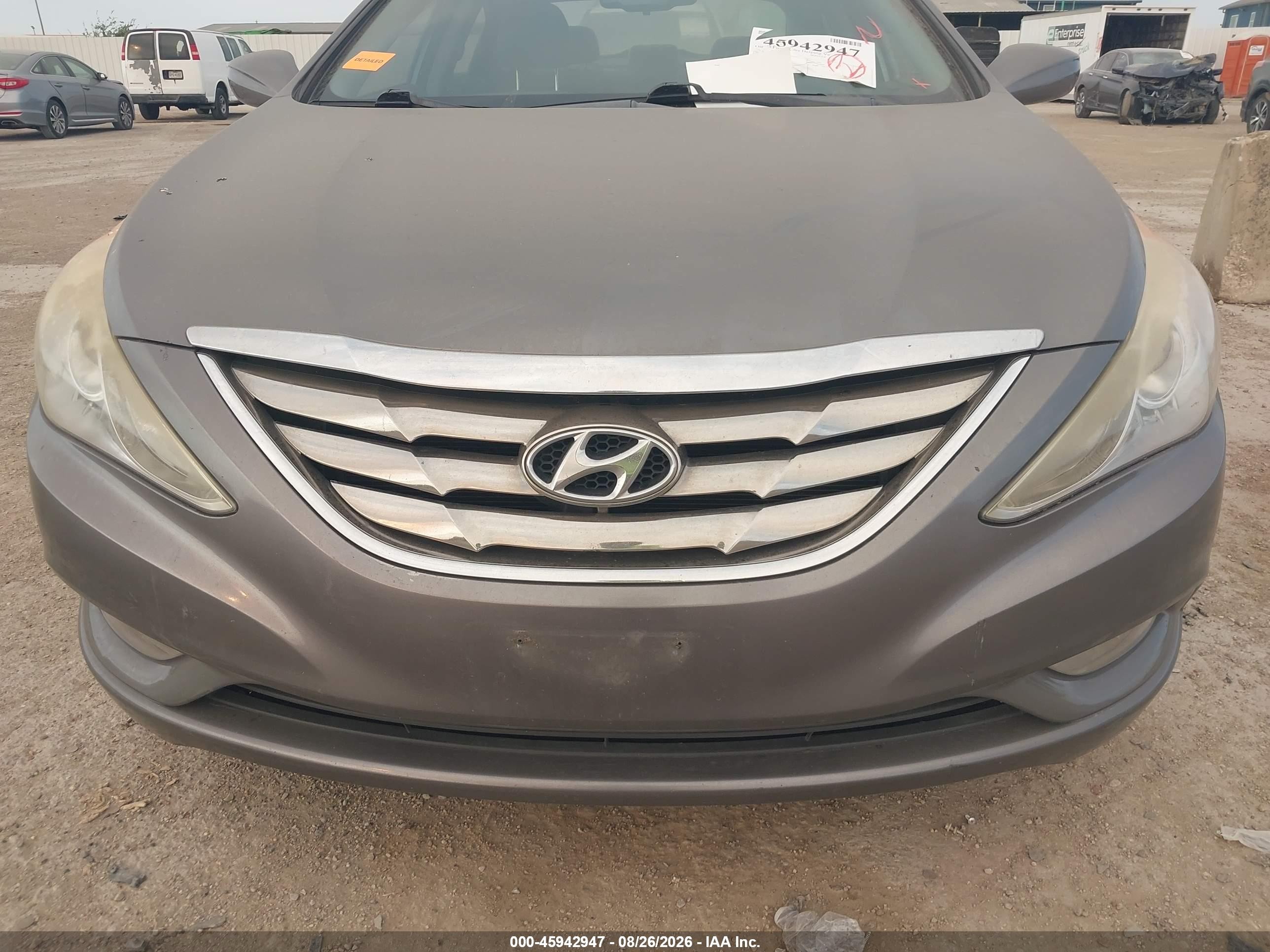 2012 Hyundai Sonata Se Gray vin: 5NPEC4AC9CH386194