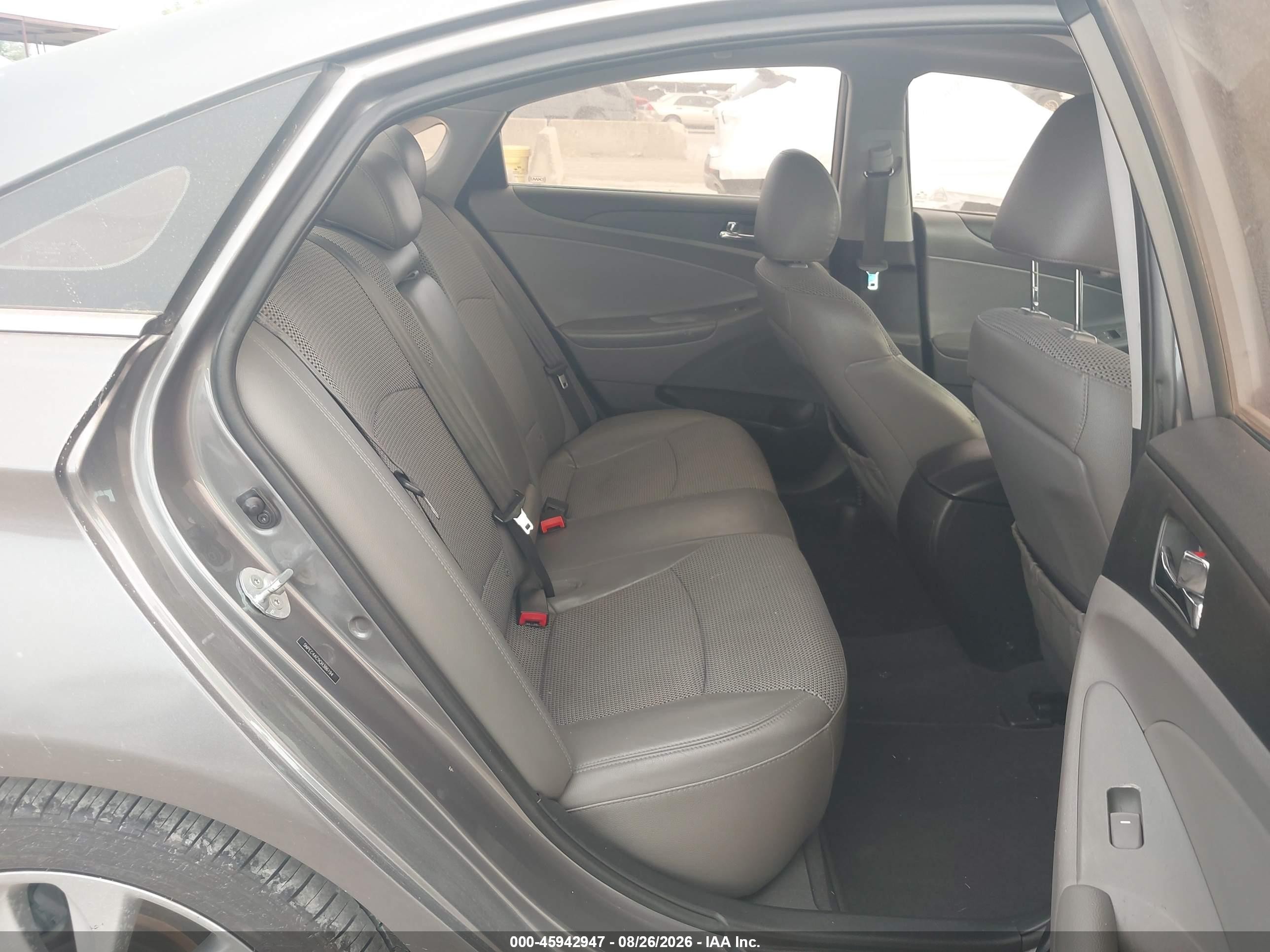 2012 Hyundai Sonata Se Gray vin: 5NPEC4AC9CH386194