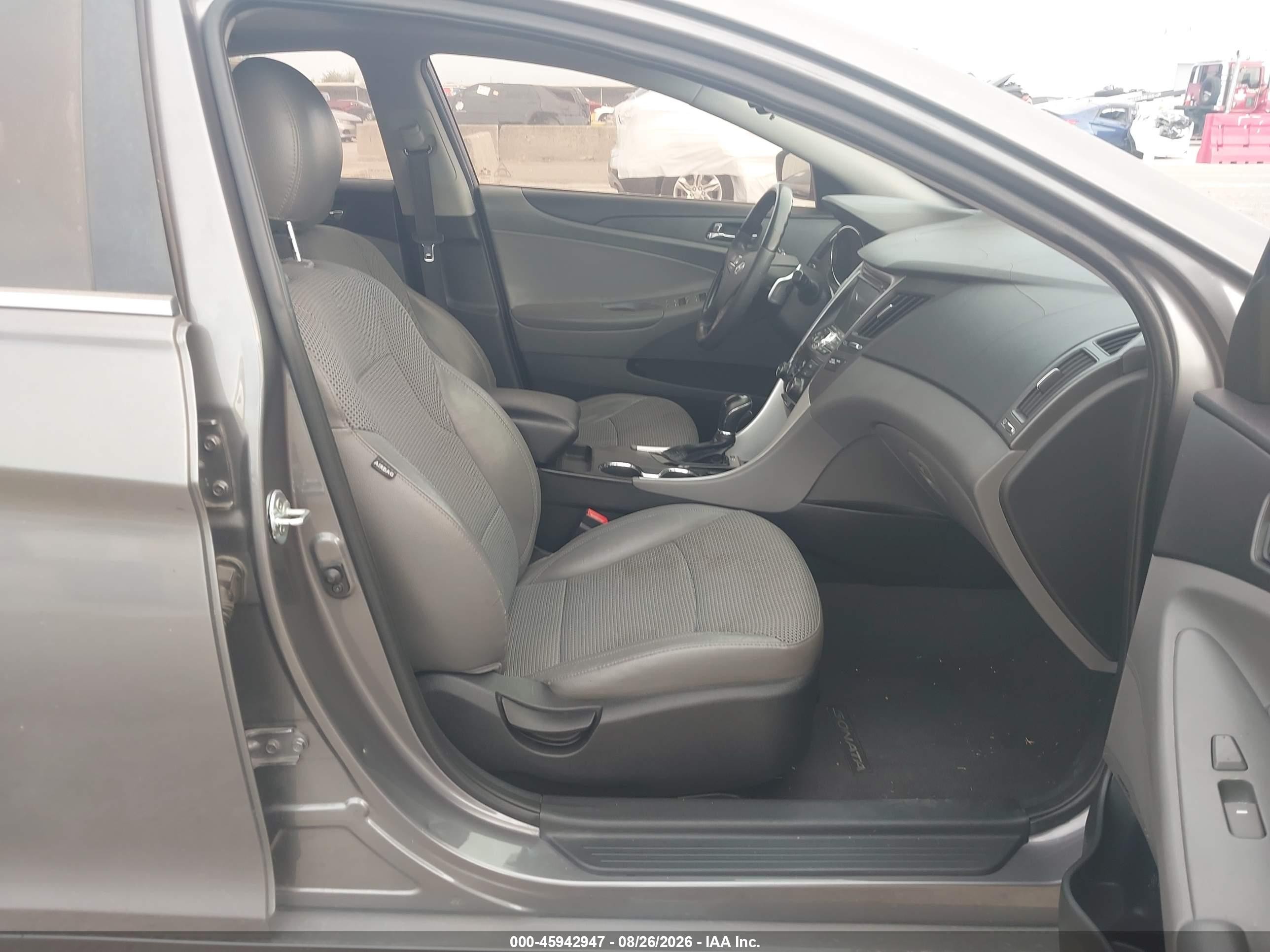 2012 Hyundai Sonata Se Gray vin: 5NPEC4AC9CH386194