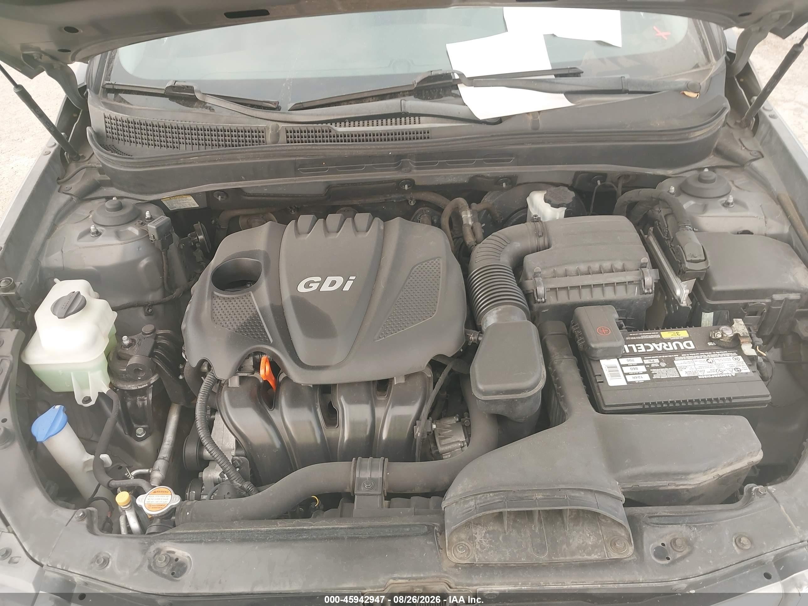 2012 Hyundai Sonata Se Gray vin: 5NPEC4AC9CH386194