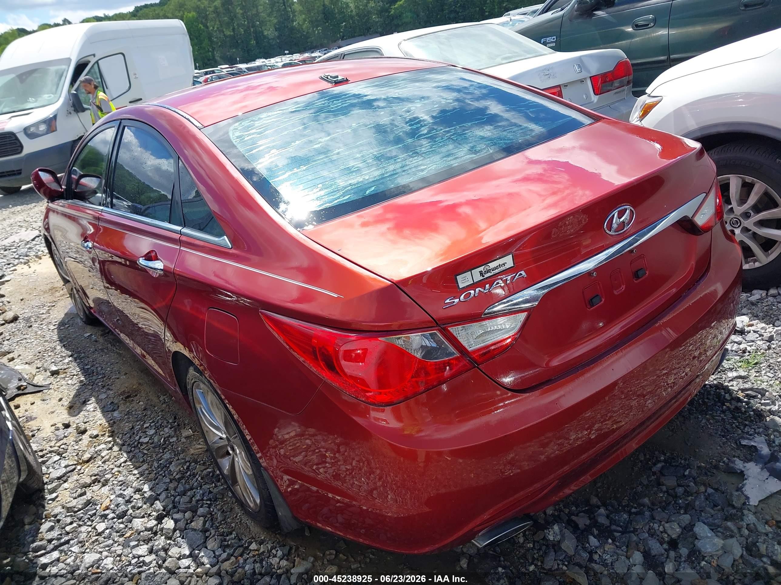 2012 Hyundai Sonata Se Red vin: 5NPEC4AC9CH388429