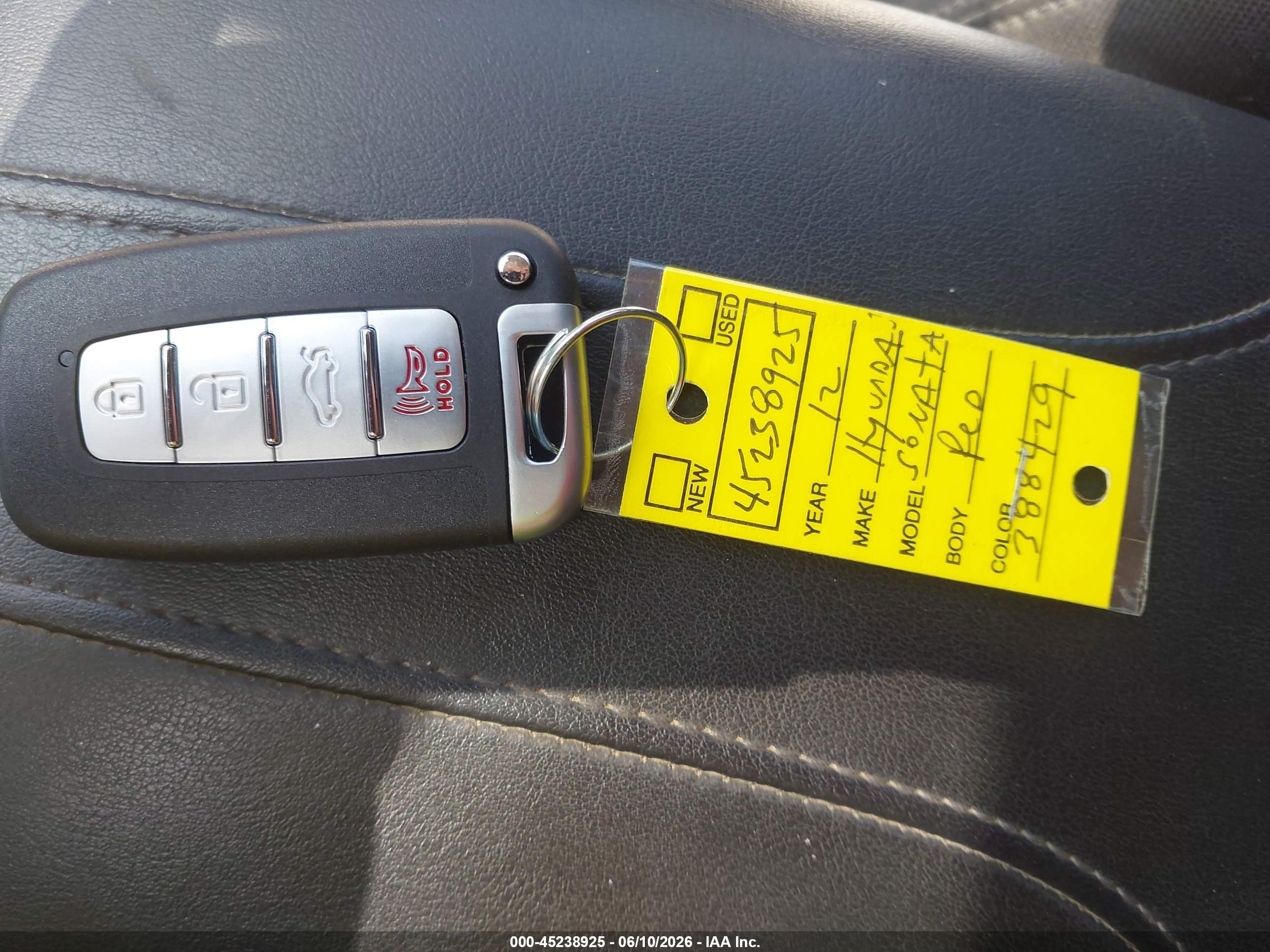 2012 Hyundai Sonata Se Red vin: 5NPEC4AC9CH388429