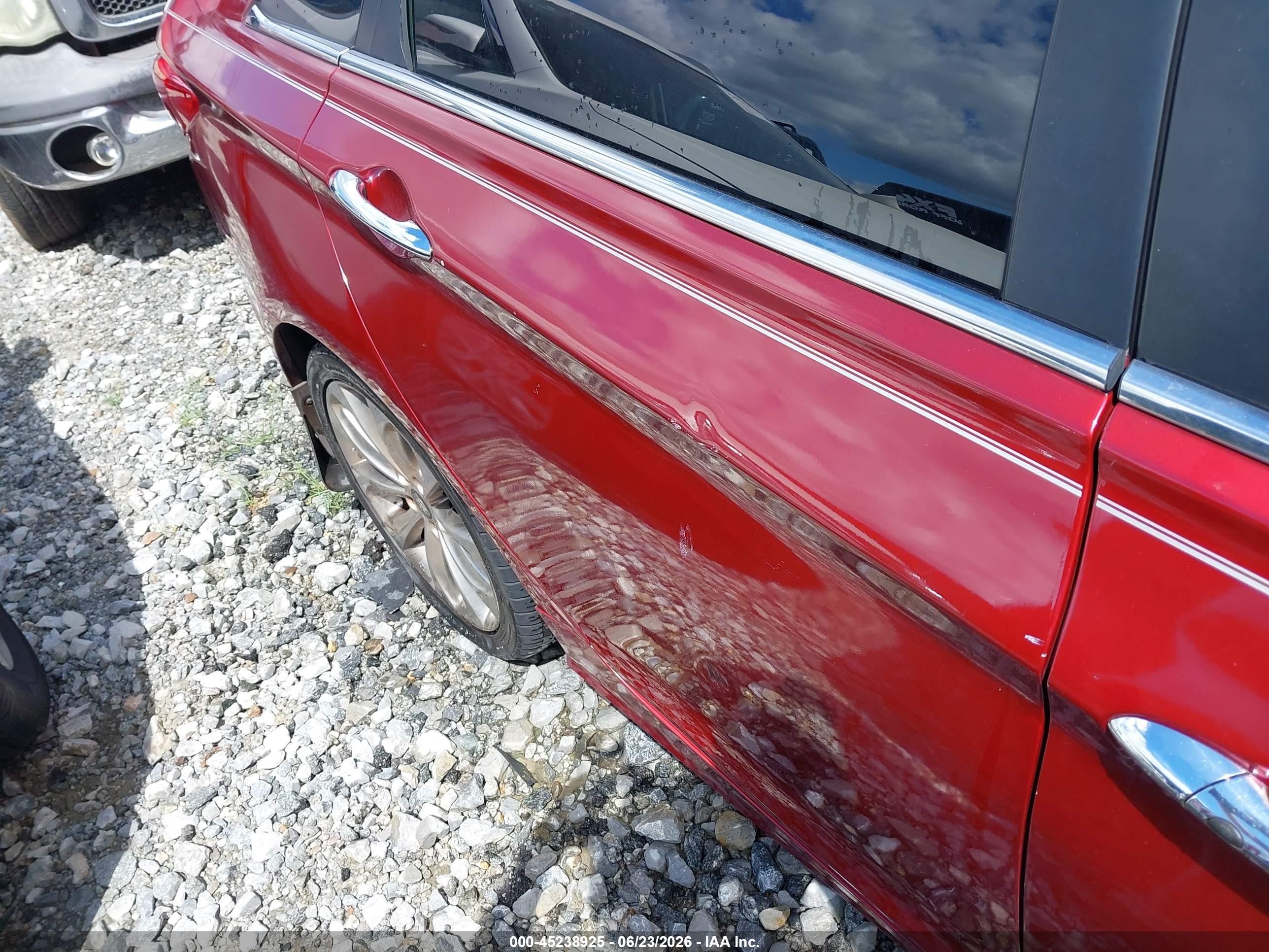 2012 Hyundai Sonata Se Red vin: 5NPEC4AC9CH388429