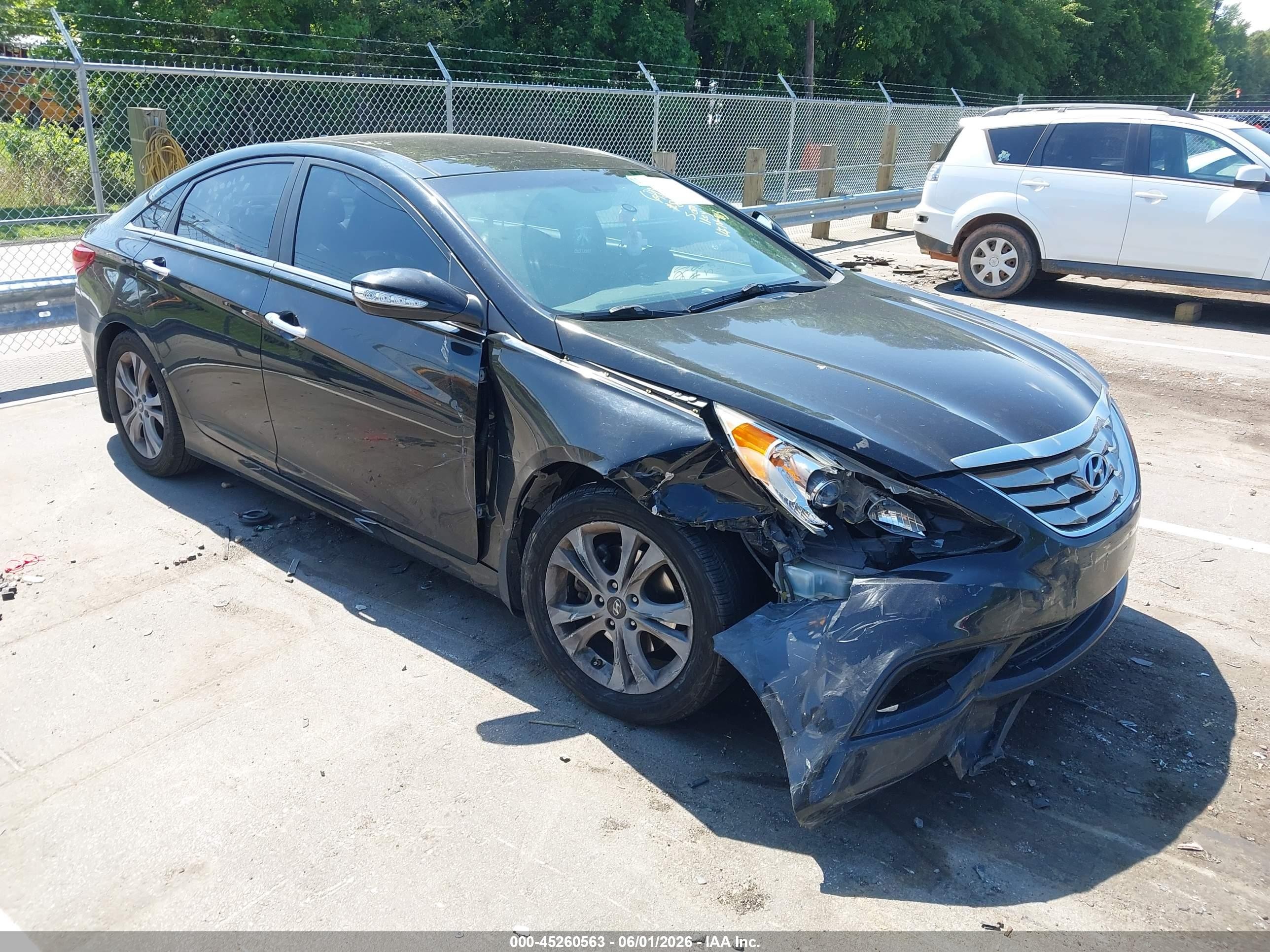 2012 Hyundai Sonata Limited Black vin: 5NPEC4AC9CH389113