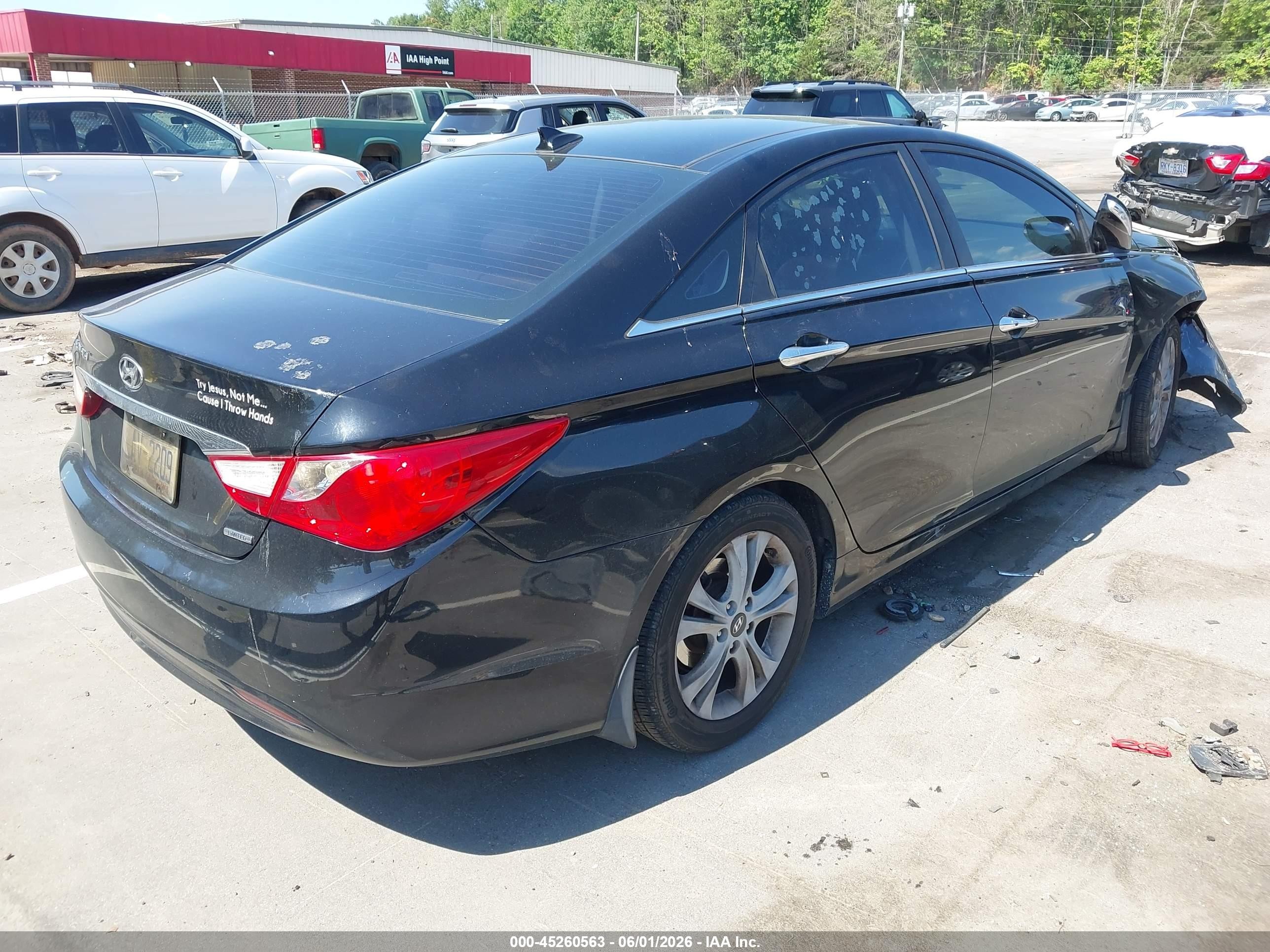 2012 Hyundai Sonata Limited Black vin: 5NPEC4AC9CH389113