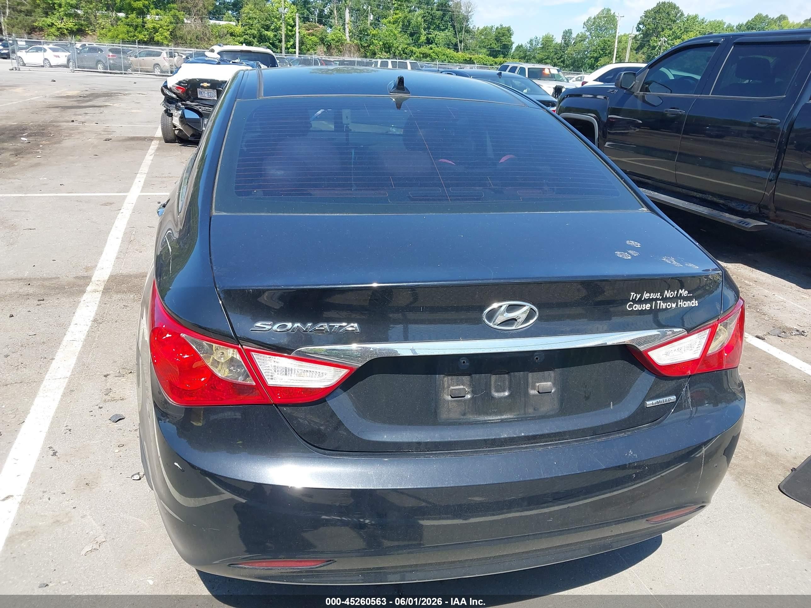 2012 Hyundai Sonata Limited Black vin: 5NPEC4AC9CH389113