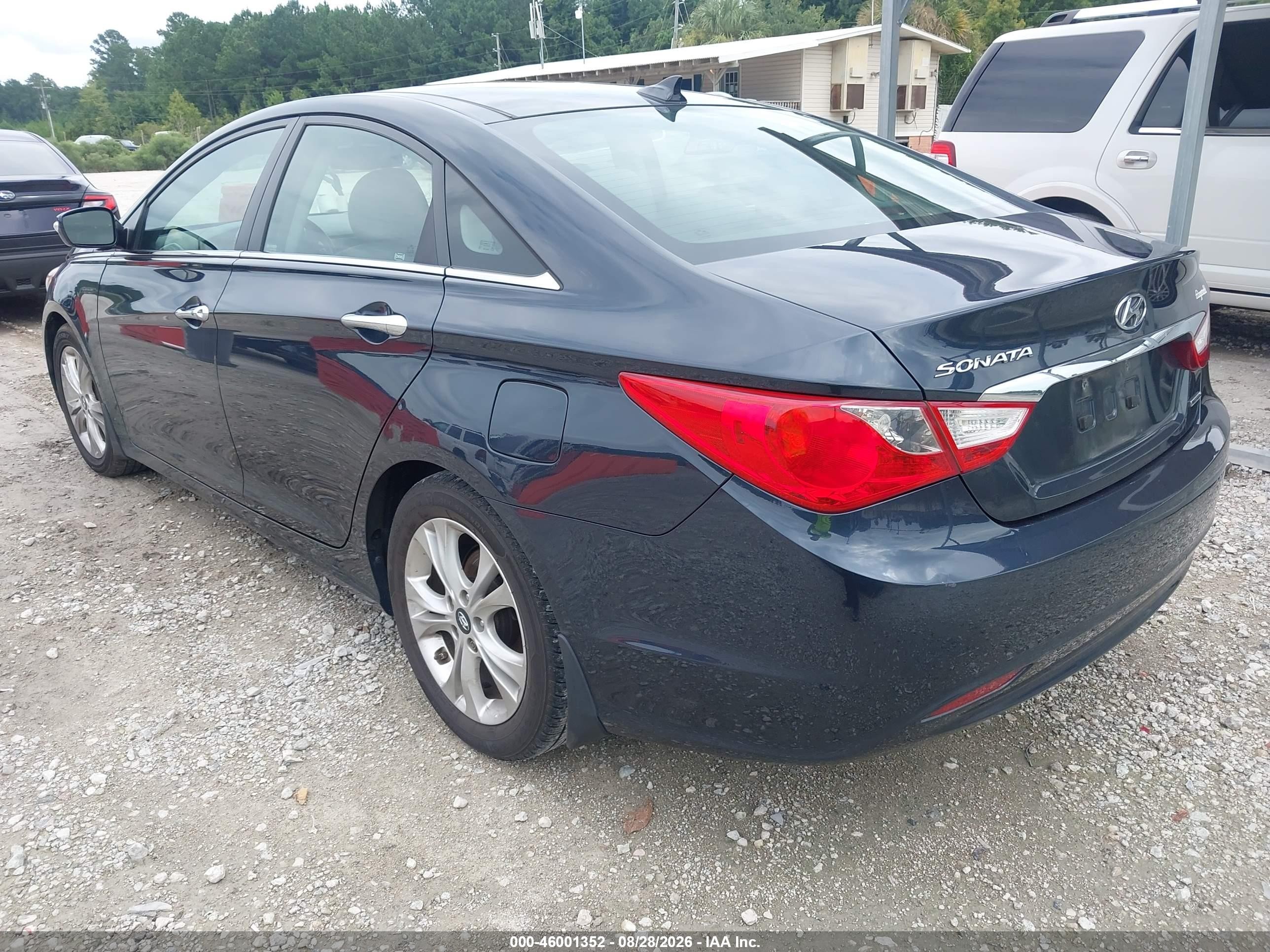 2012 Hyundai Sonata Limited Blue vin: 5NPEC4AC9CH390990