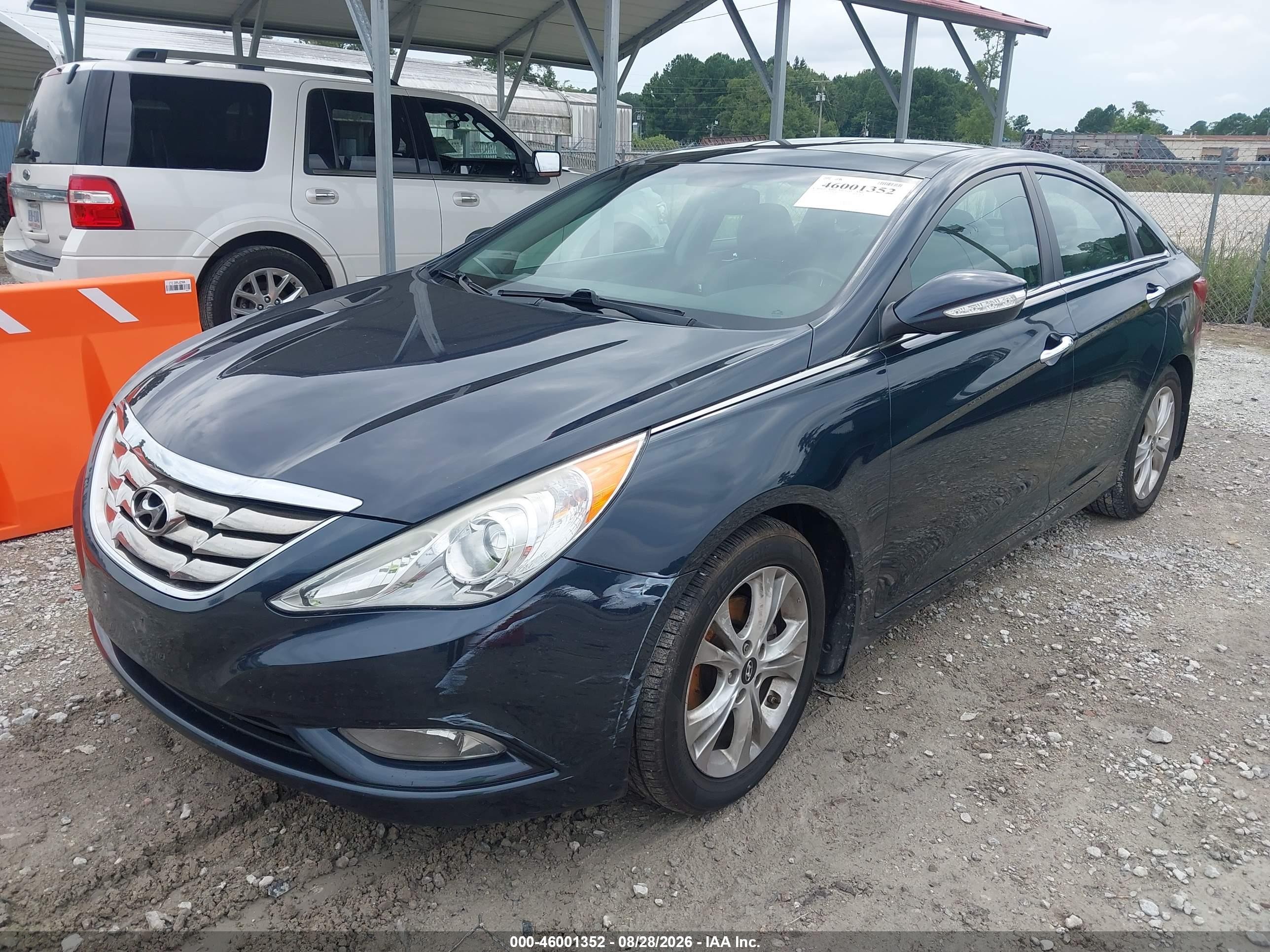 2012 Hyundai Sonata Limited Blue vin: 5NPEC4AC9CH390990