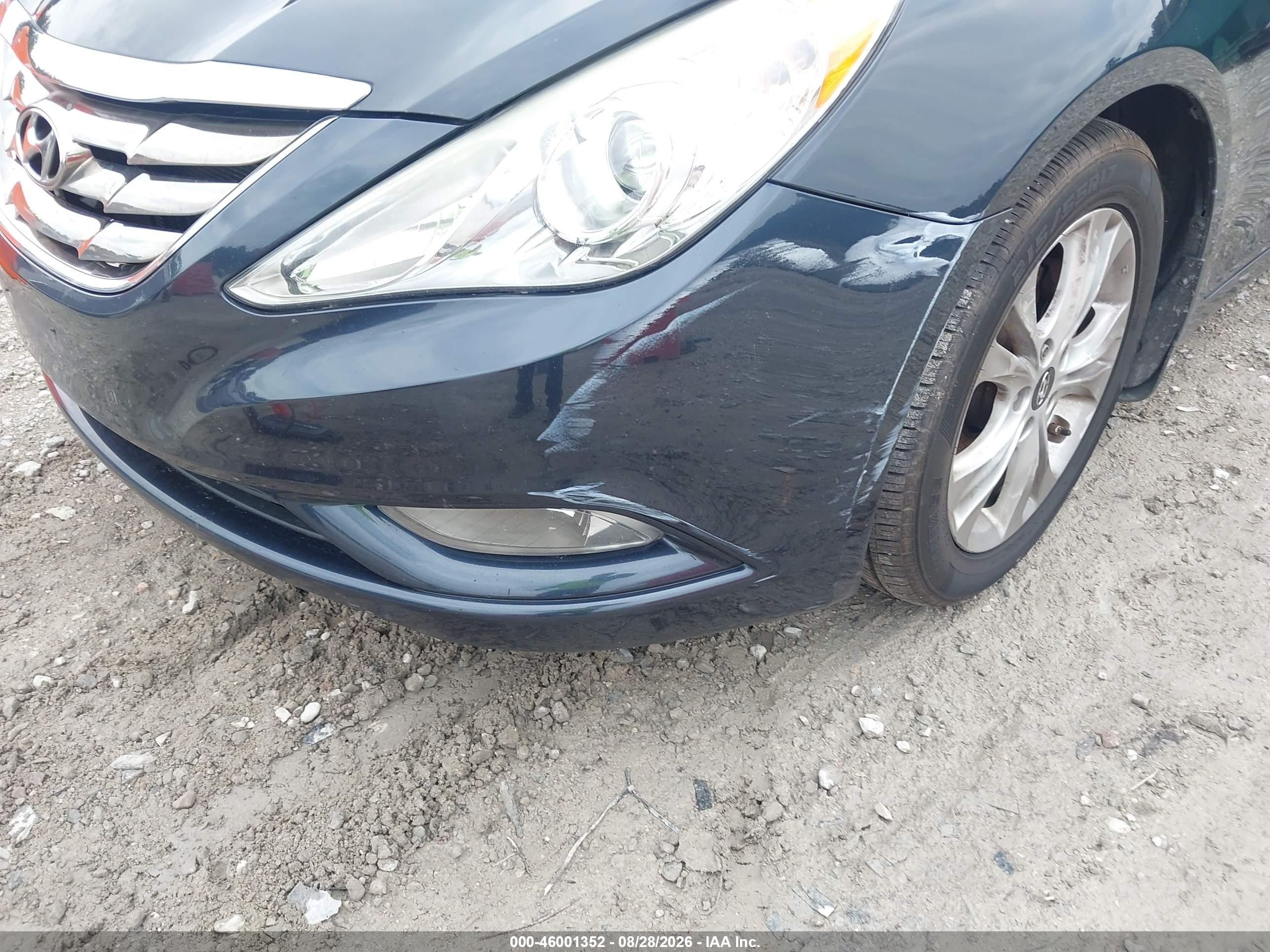 2012 Hyundai Sonata Limited Blue vin: 5NPEC4AC9CH390990