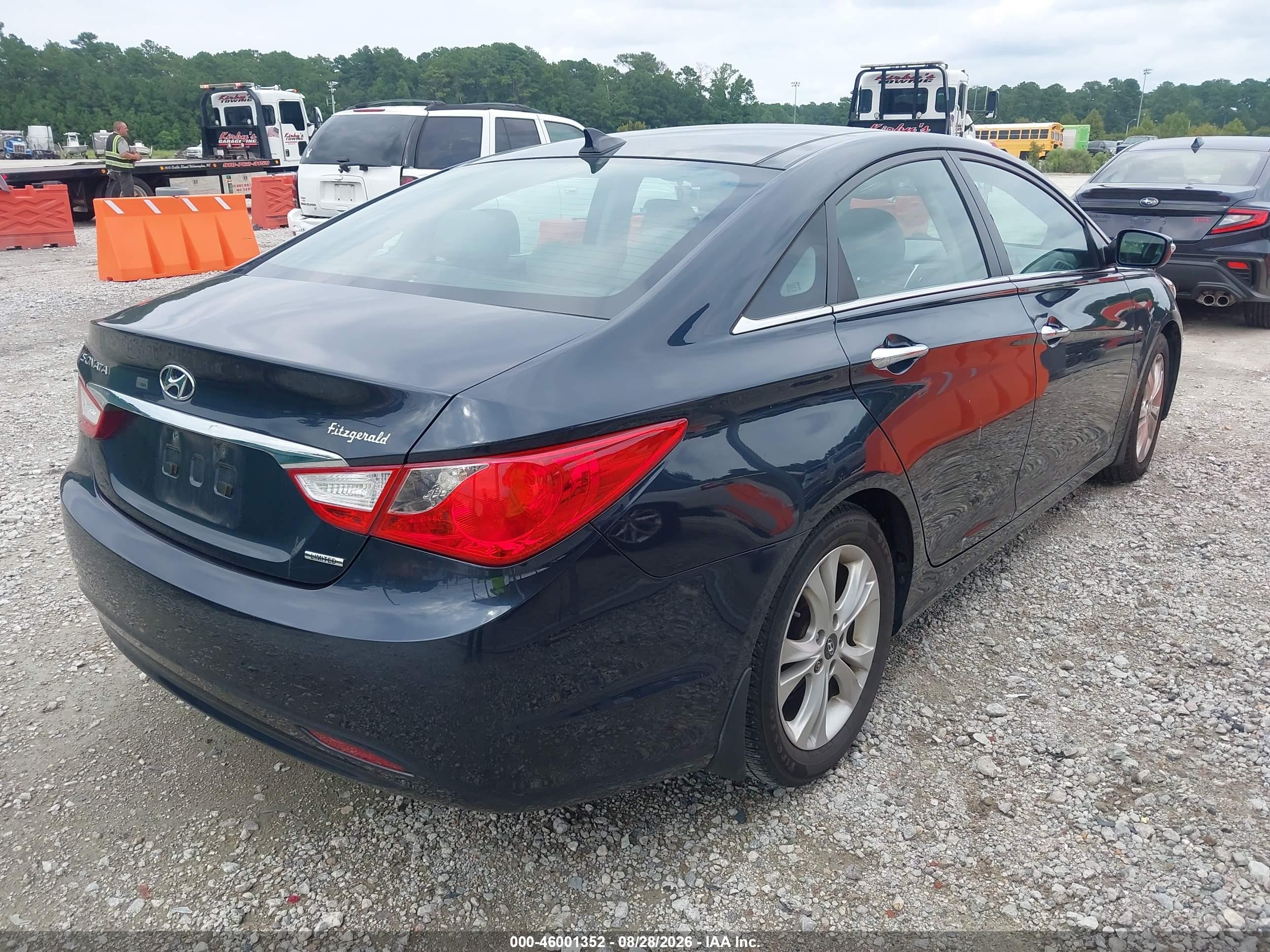 2012 Hyundai Sonata Limited Blue vin: 5NPEC4AC9CH390990