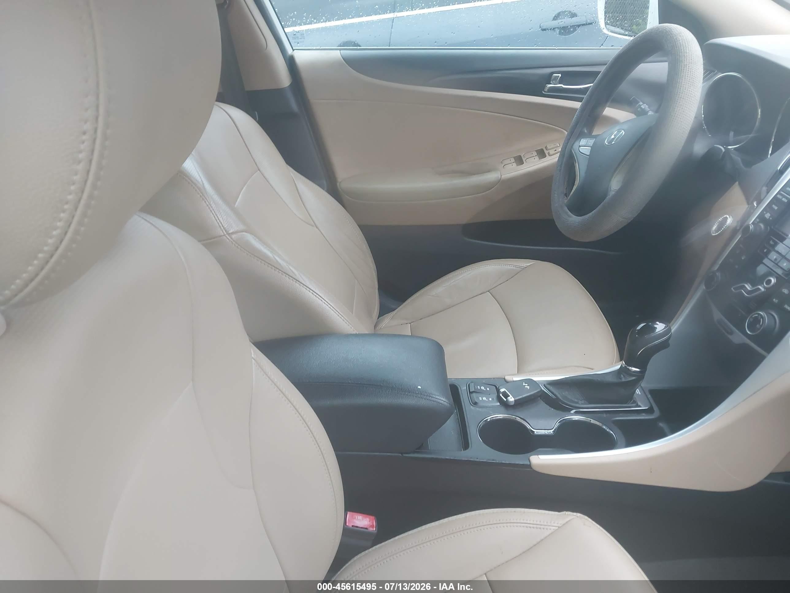 2012 Hyundai Sonata Limited White vin: 5NPEC4AC9CH402345