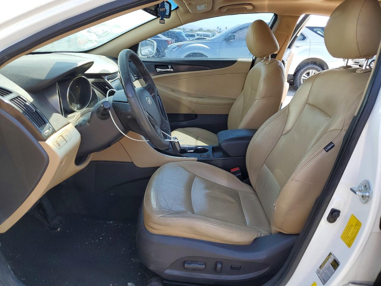 2012 Hyundai Sonata Limited White vin: 5NPEC4AC9CH403415