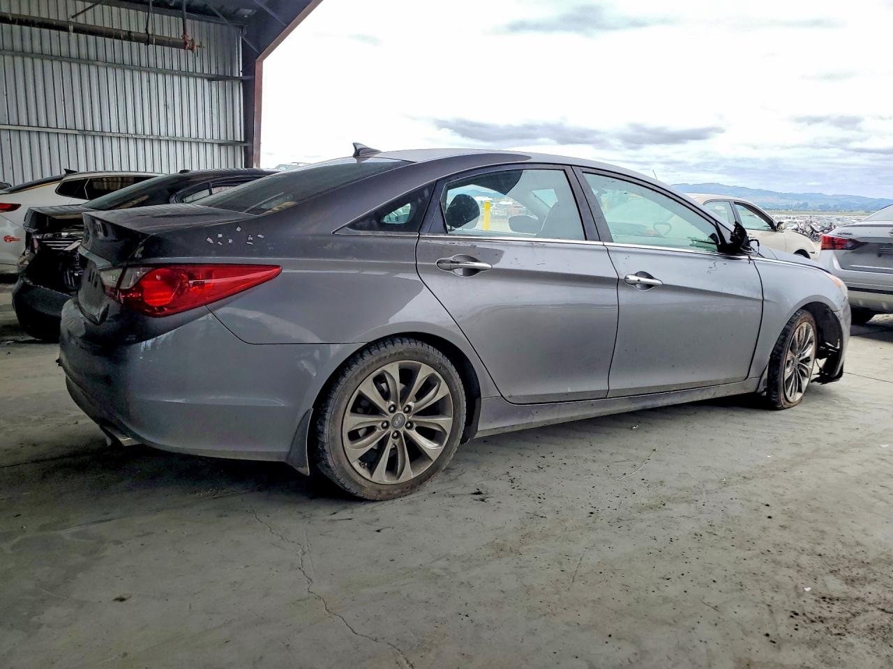 2012 Hyundai Sonata Se Gray vin: 5NPEC4AC9CH406444