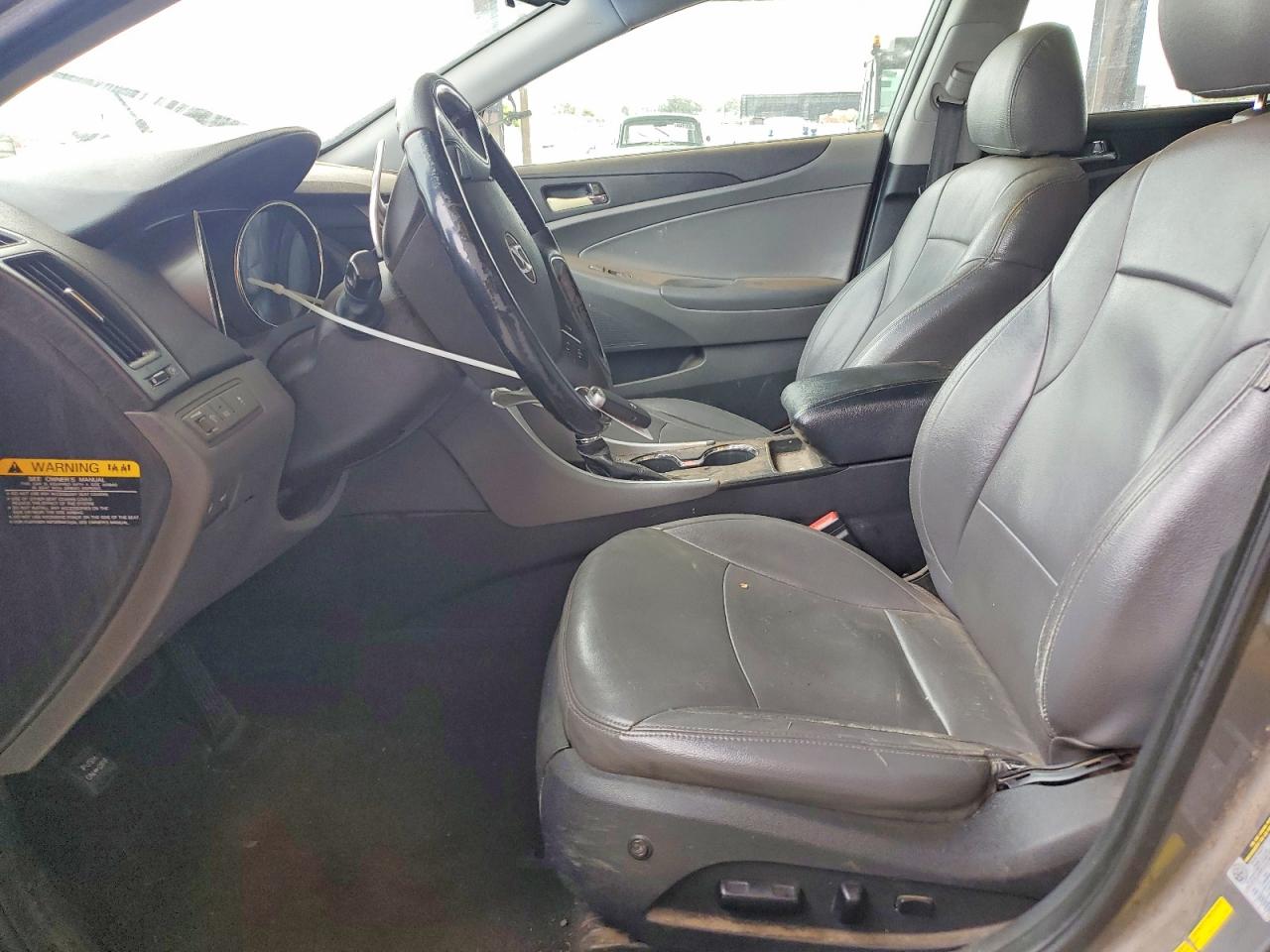 2012 Hyundai Sonata Se Gray vin: 5NPEC4AC9CH406444