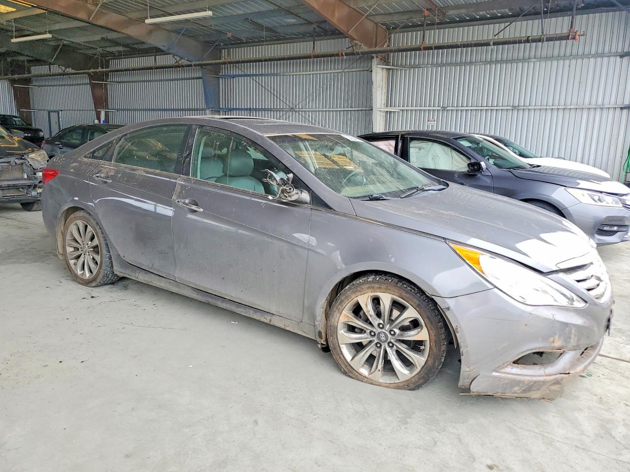 2012 Hyundai Sonata Se Gray vin: 5NPEC4AC9CH406444