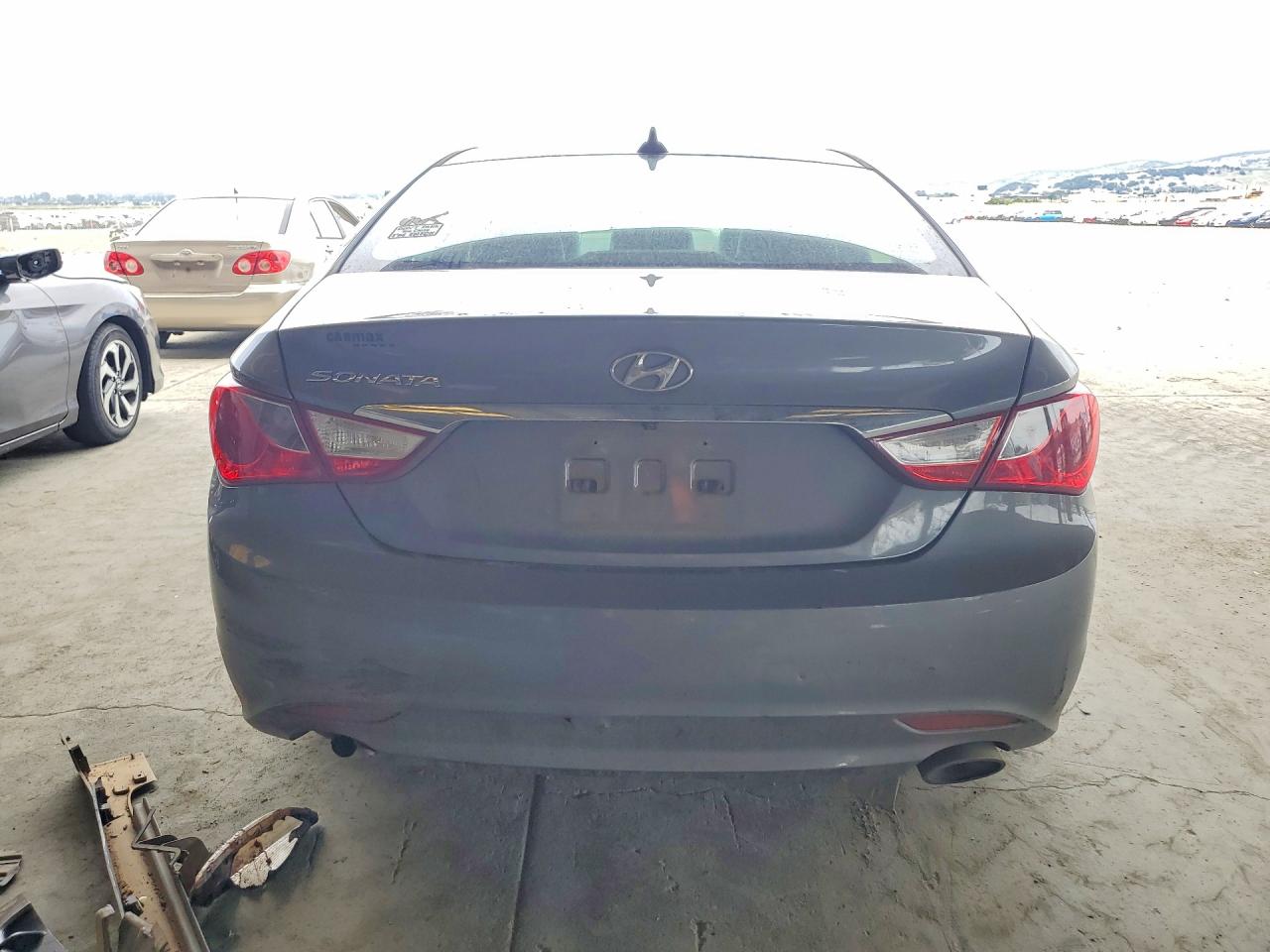 2012 Hyundai Sonata Se Gray vin: 5NPEC4AC9CH406444