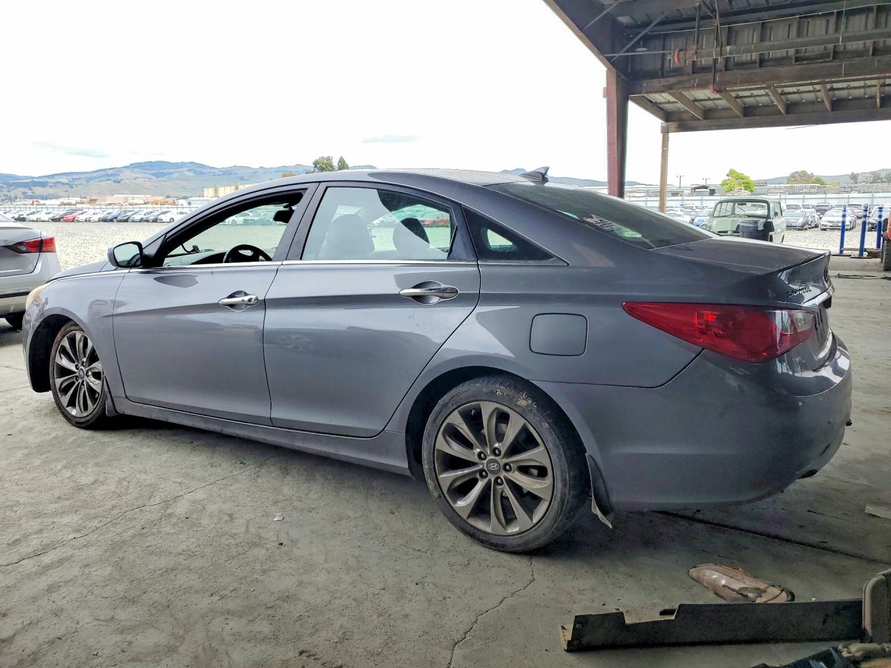 2012 Hyundai Sonata Se Gray vin: 5NPEC4AC9CH406444
