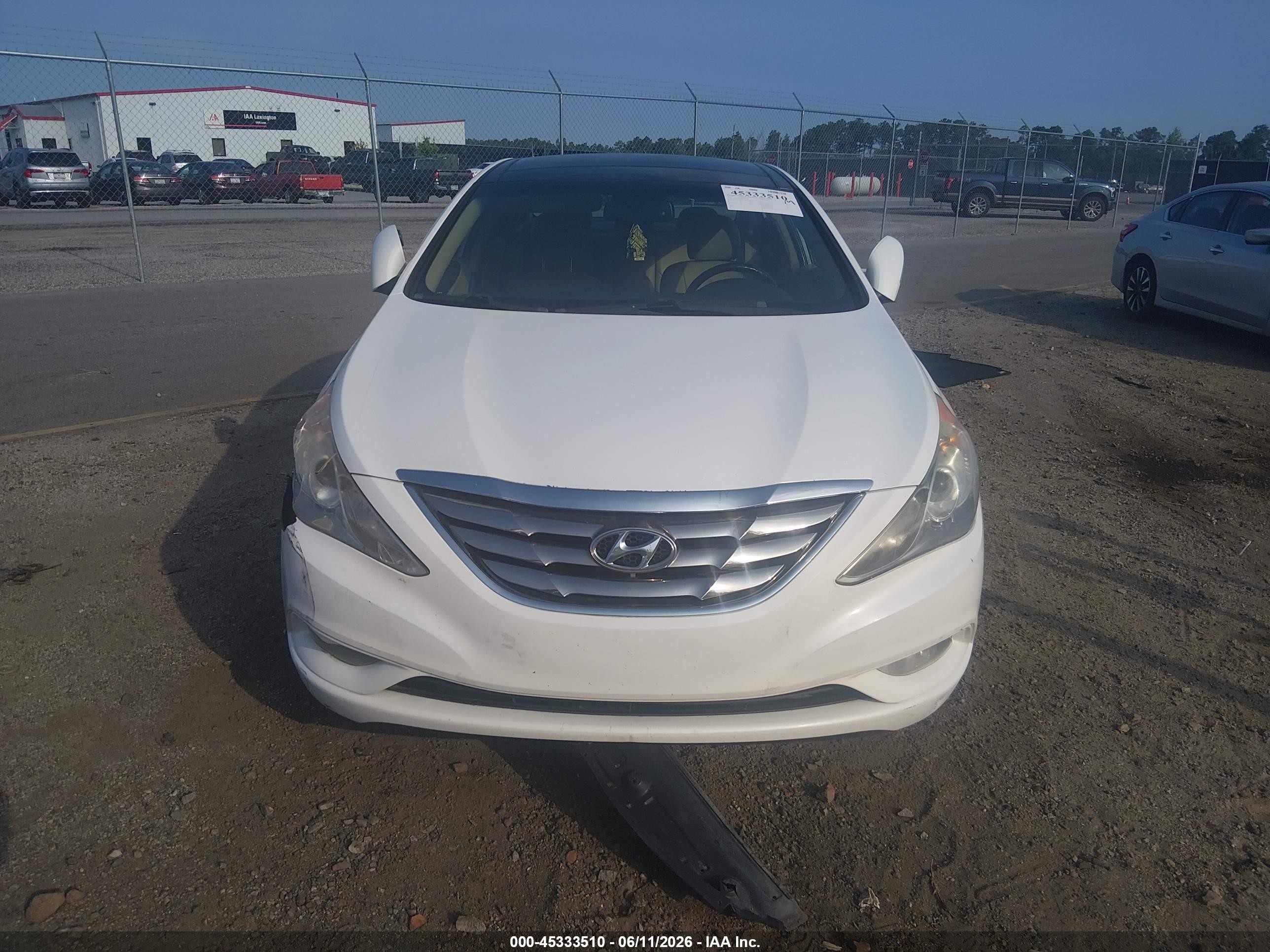 2012 Hyundai Sonata Limited Белый vin: 5NPEC4AC9CH424541