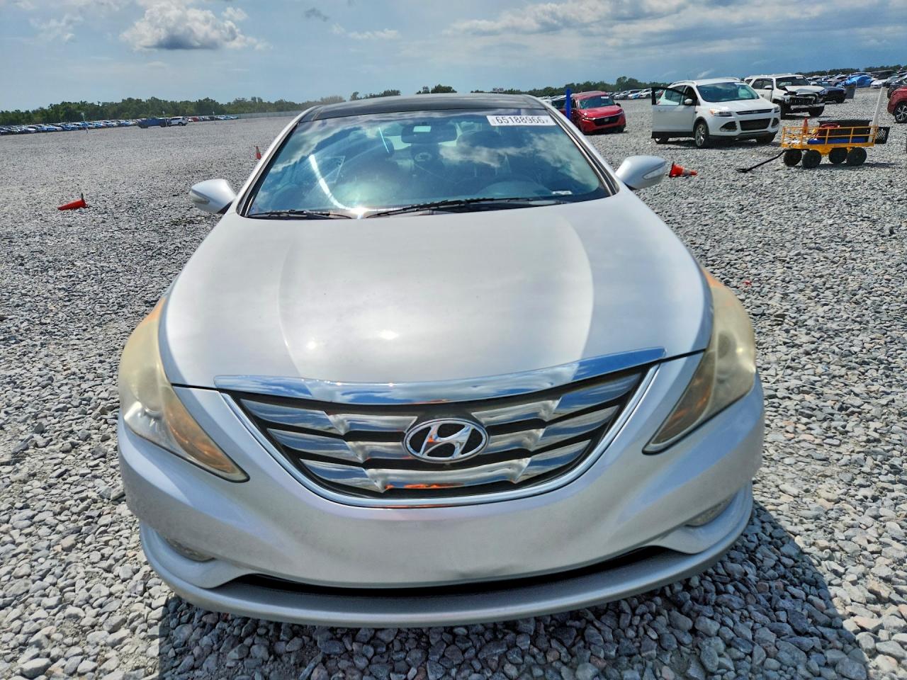 2012 Hyundai Sonata Limited Silver vin: 5NPEC4AC9CH433031