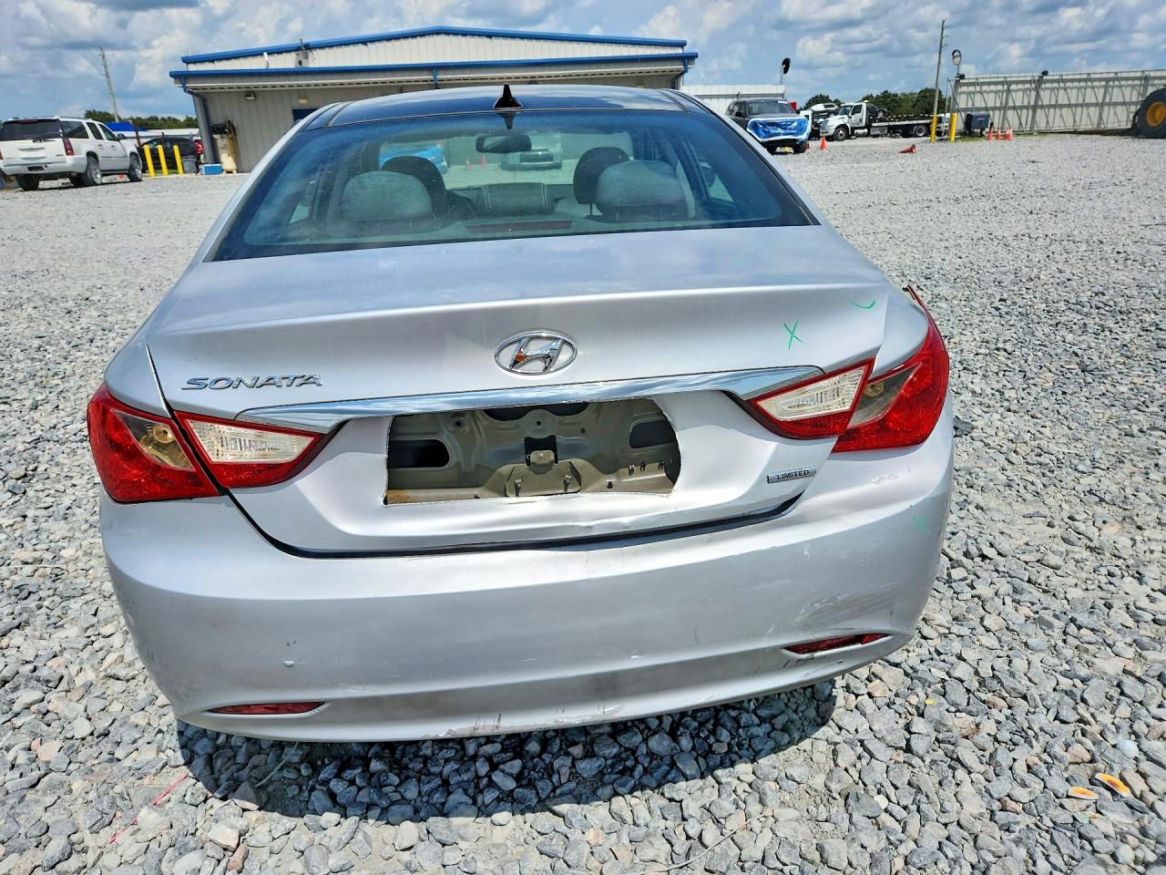 2012 Hyundai Sonata Limited Silver vin: 5NPEC4AC9CH433031