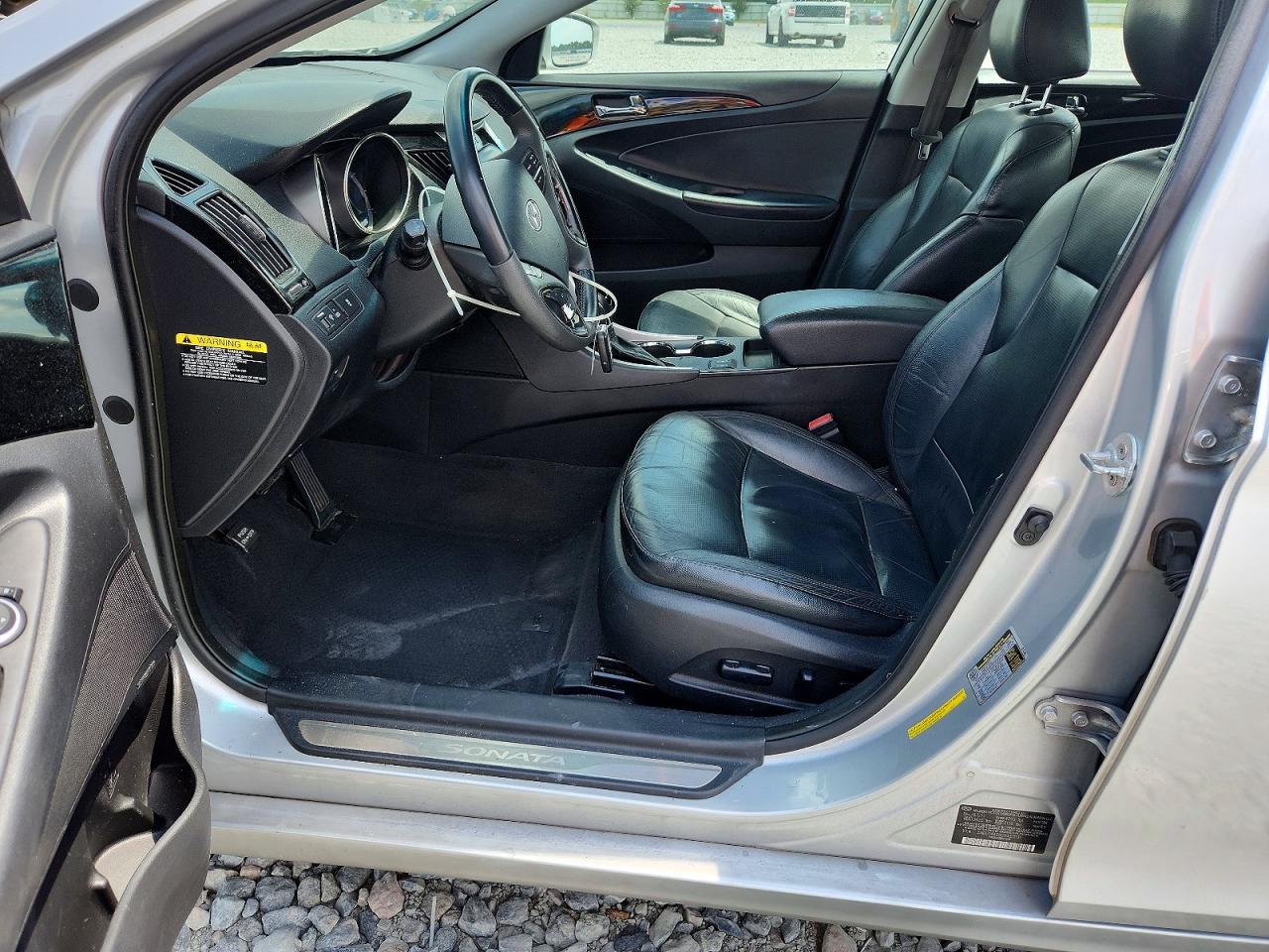 2012 Hyundai Sonata Limited Silver vin: 5NPEC4AC9CH433031