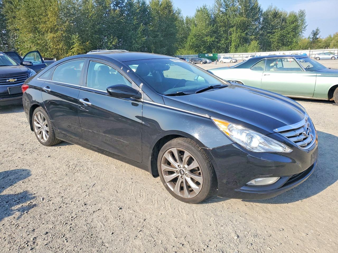 2012 Hyundai Sonata Se Black vin: 5NPEC4AC9CH443252