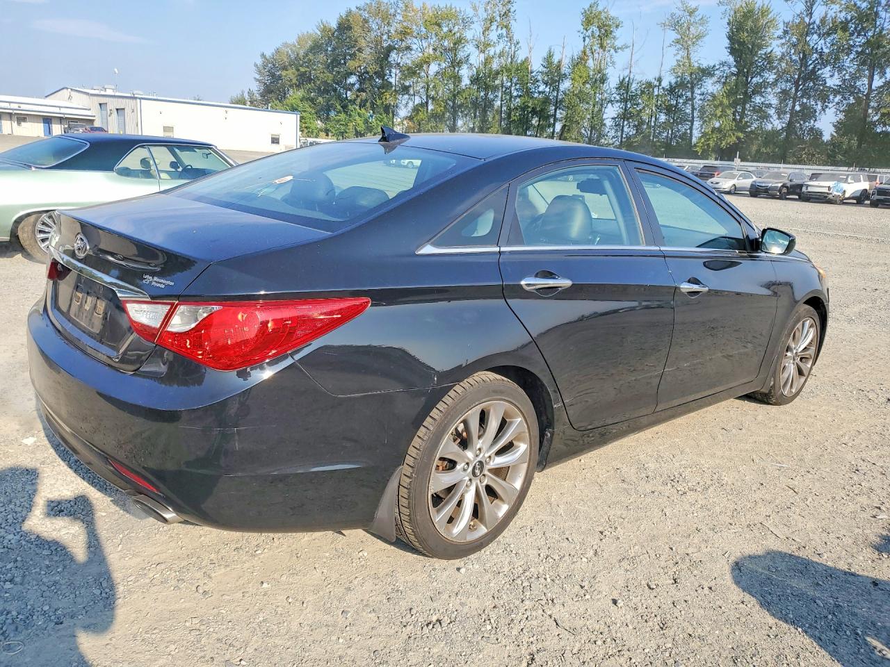 2012 Hyundai Sonata Se Black vin: 5NPEC4AC9CH443252
