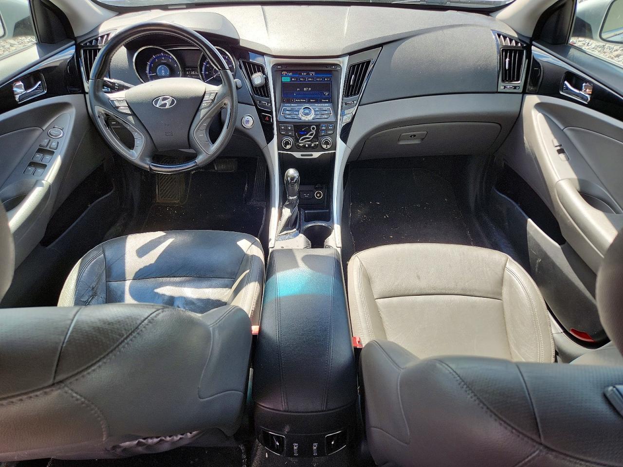 2012 Hyundai Sonata Limited Silver vin: 5NPEC4AC9CH443431