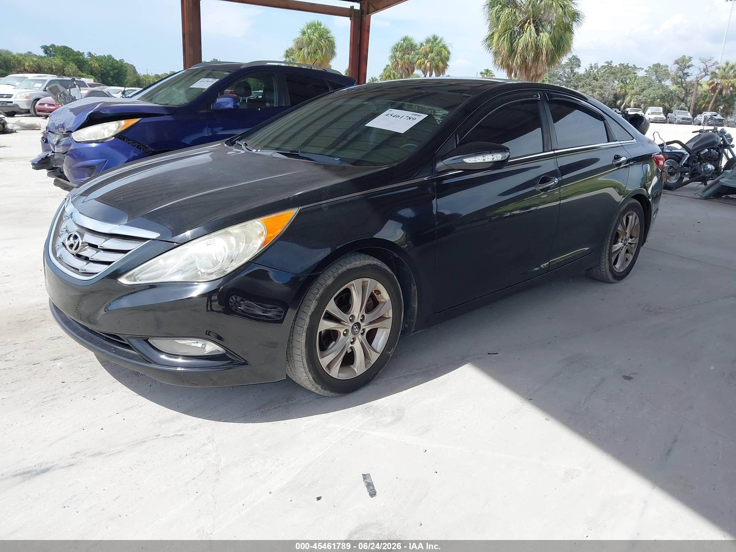 2012 Hyundai Sonata Limited Black vin: 5NPEC4AC9CH461962