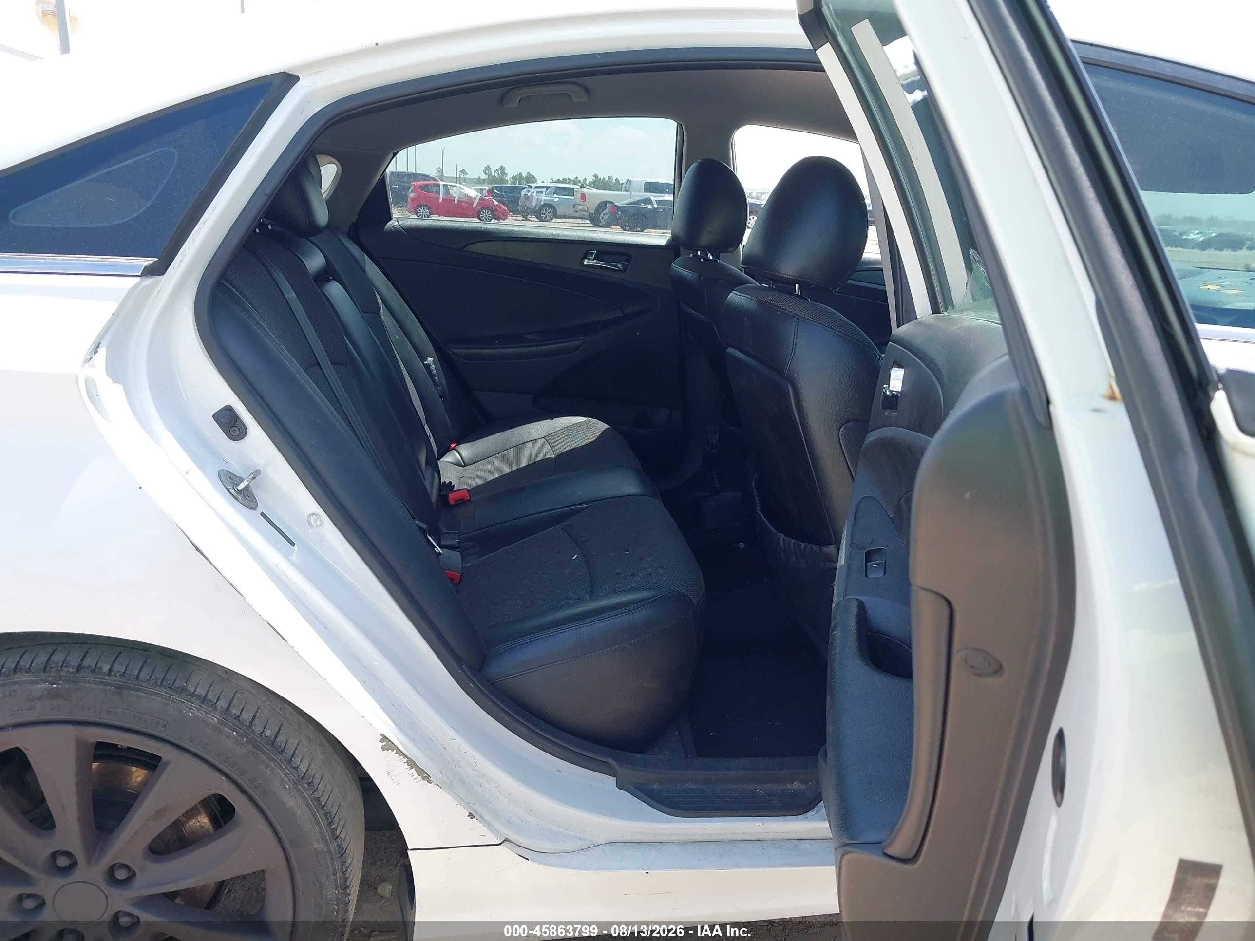 2012 Hyundai Sonata Se White vin: 5NPEC4AC9CH480317