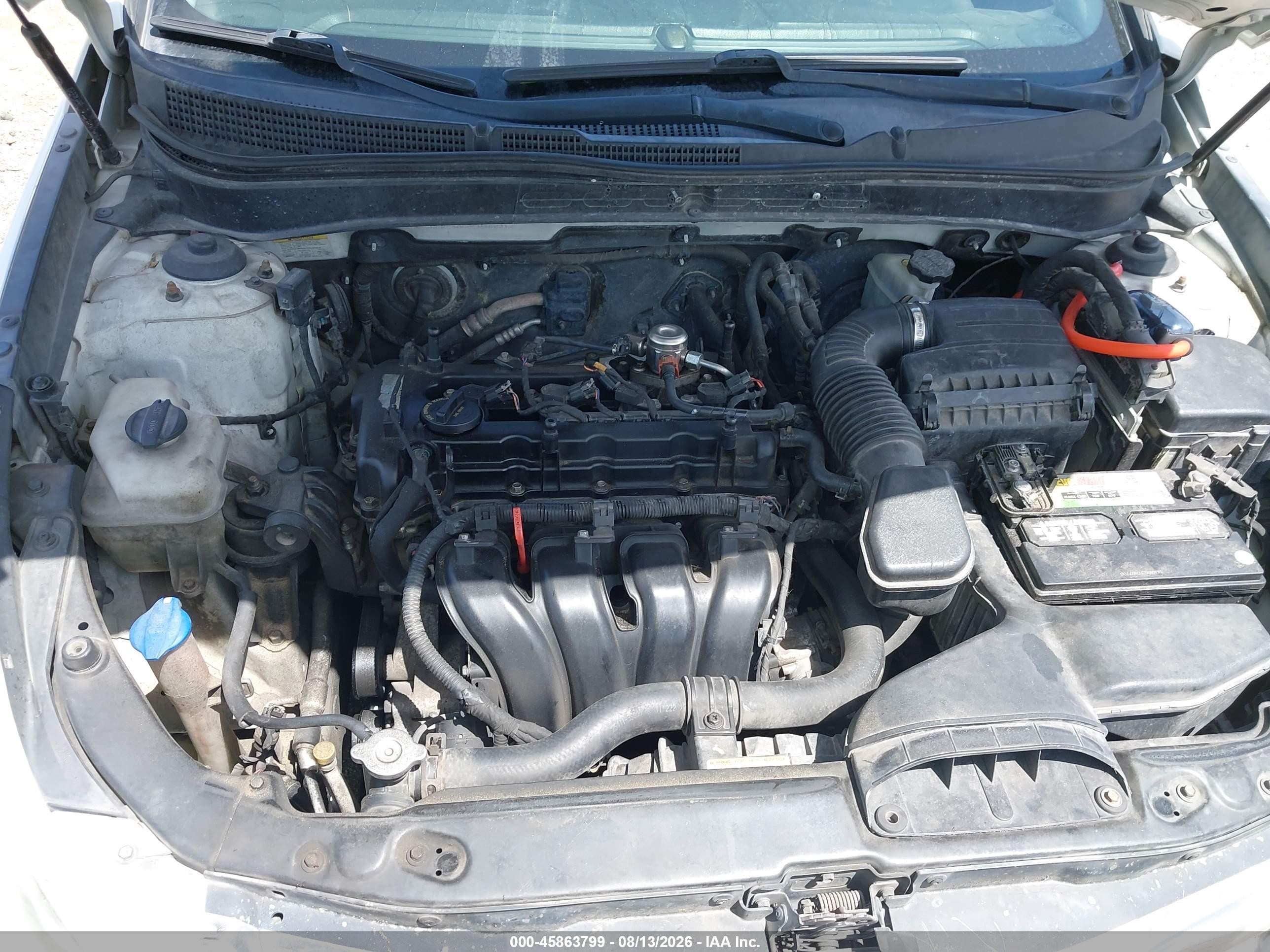 2012 Hyundai Sonata Se White vin: 5NPEC4AC9CH480317
