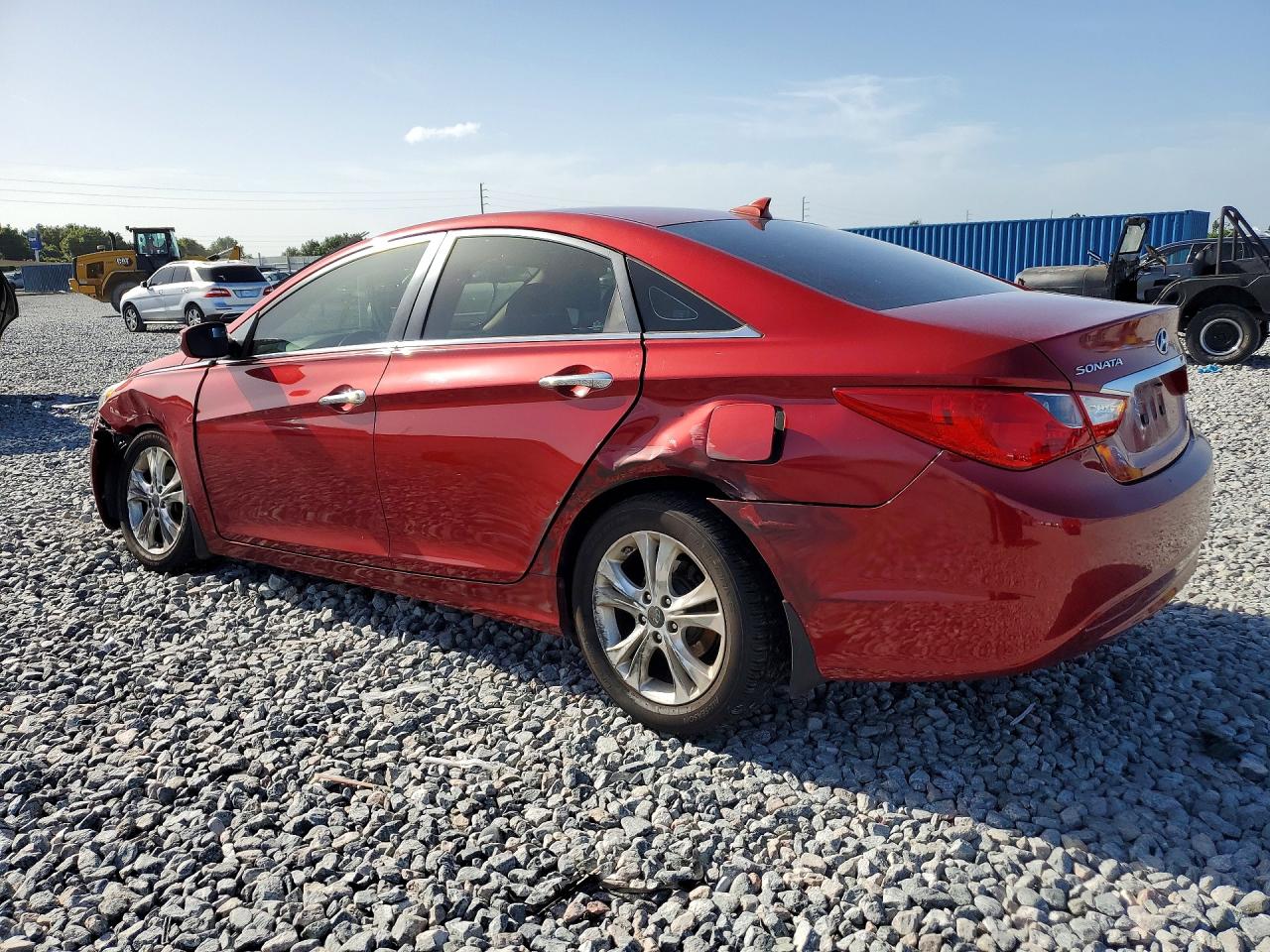 2013 Hyundai Sonata Limited Red vin: 5NPEC4AC9DH516217